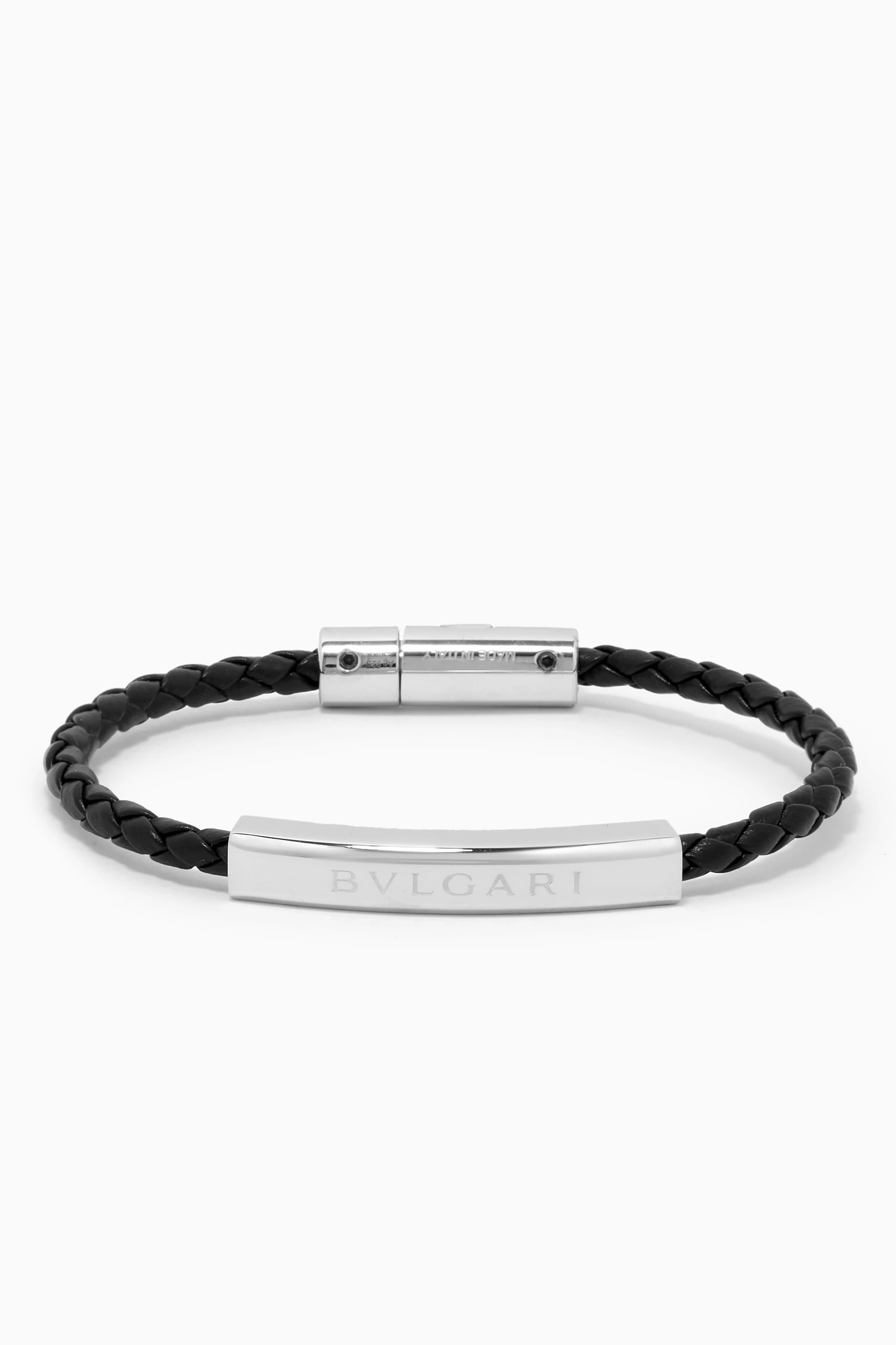 Bvlgari black sales bracelet