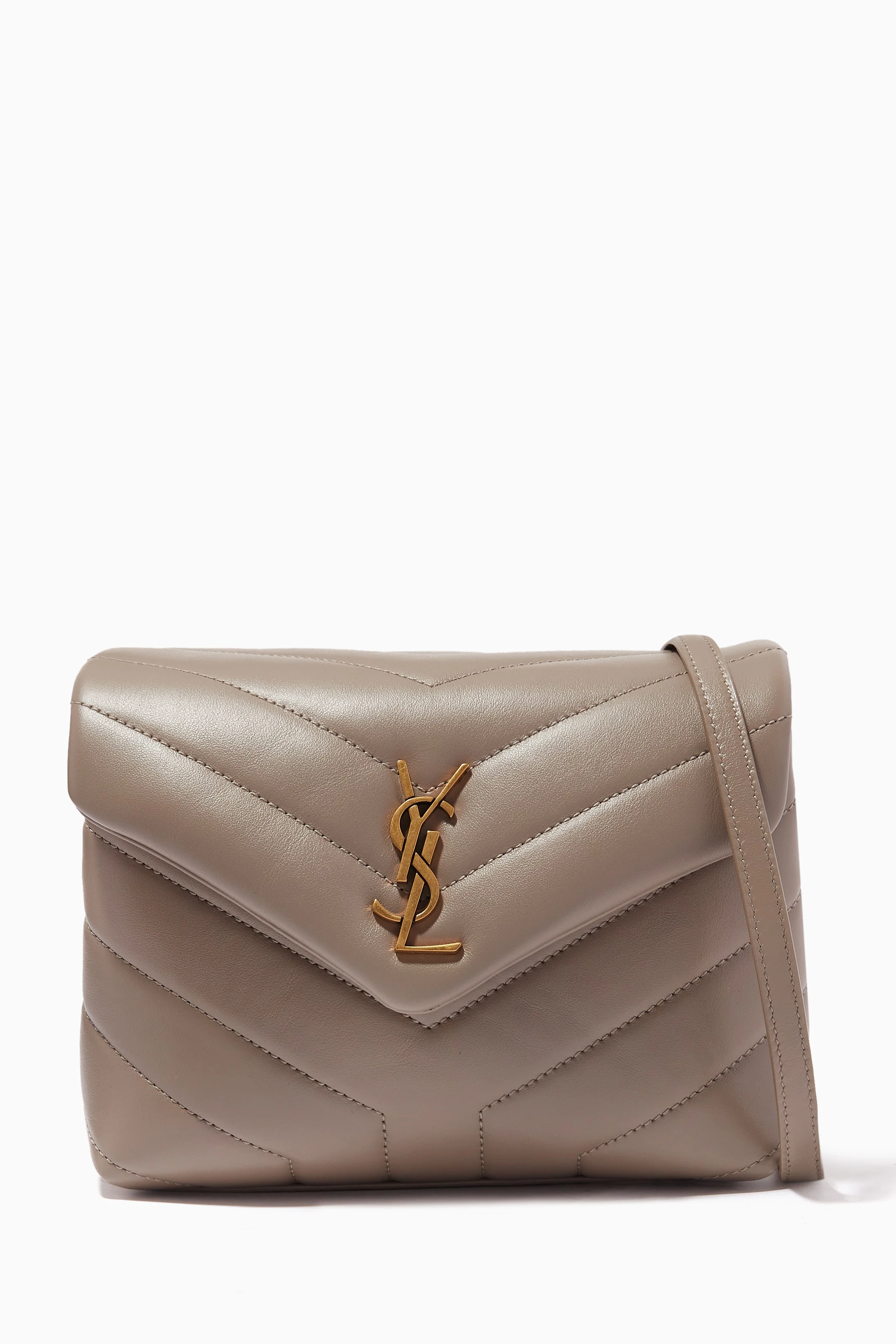Luxury Handbag Shoulder Bag Brand LOULOU Y Shaped Leather