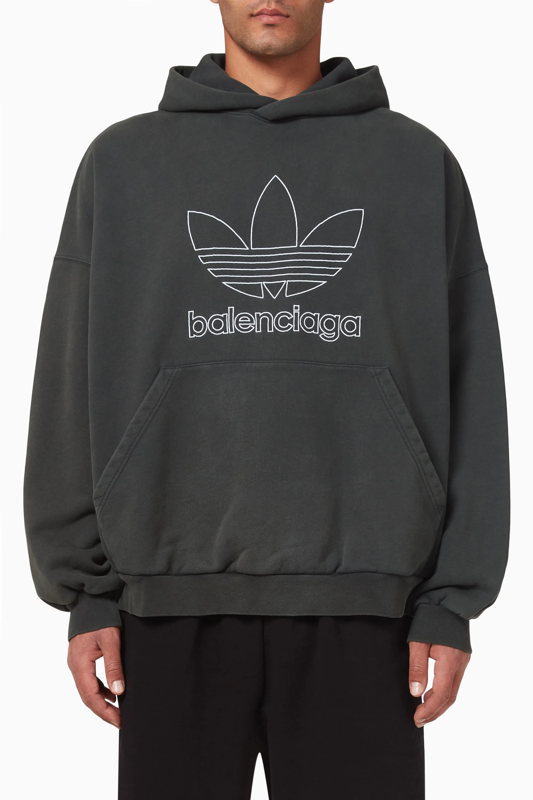 Balenciaga hoodie green sales