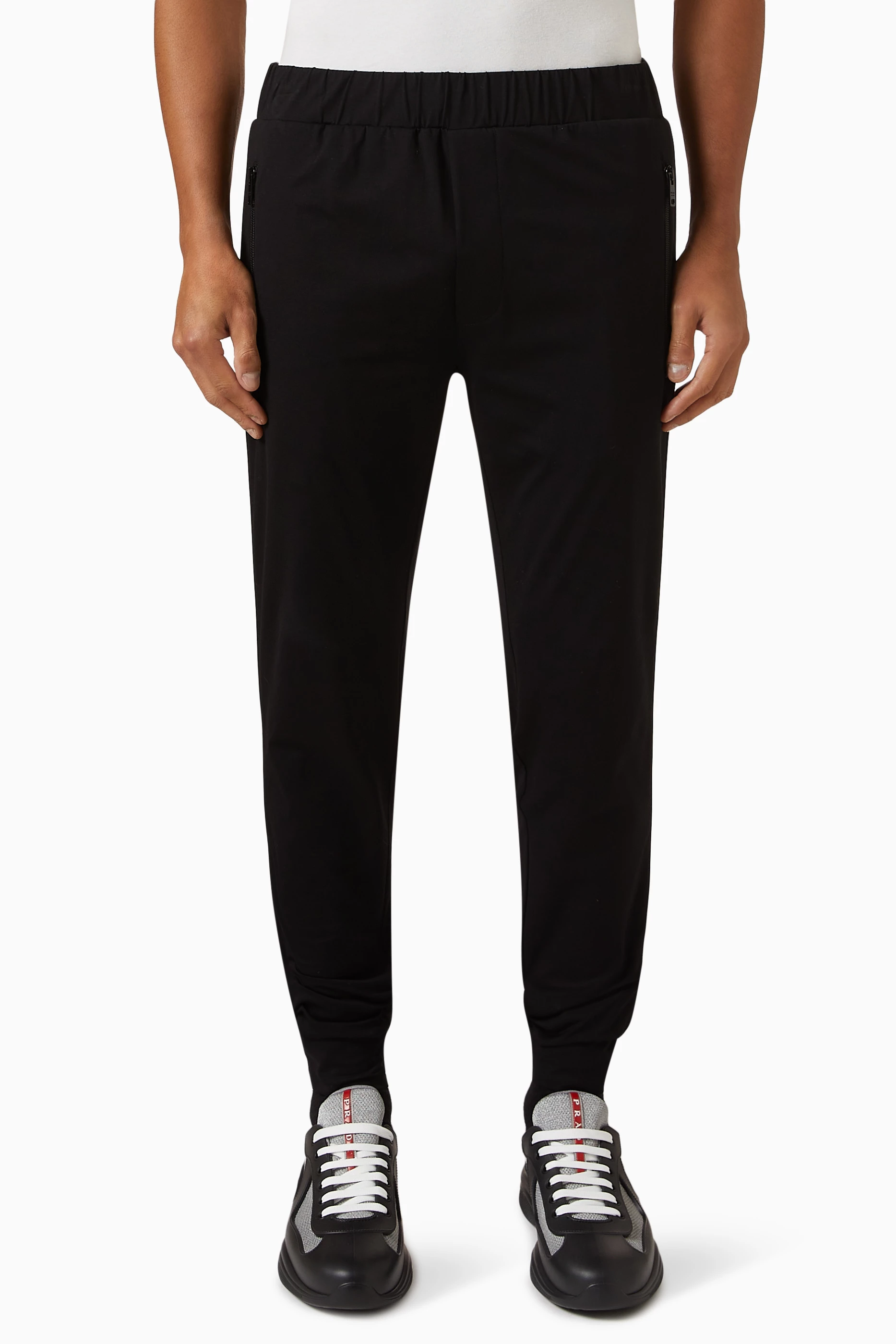 Prada sweatpants cheap