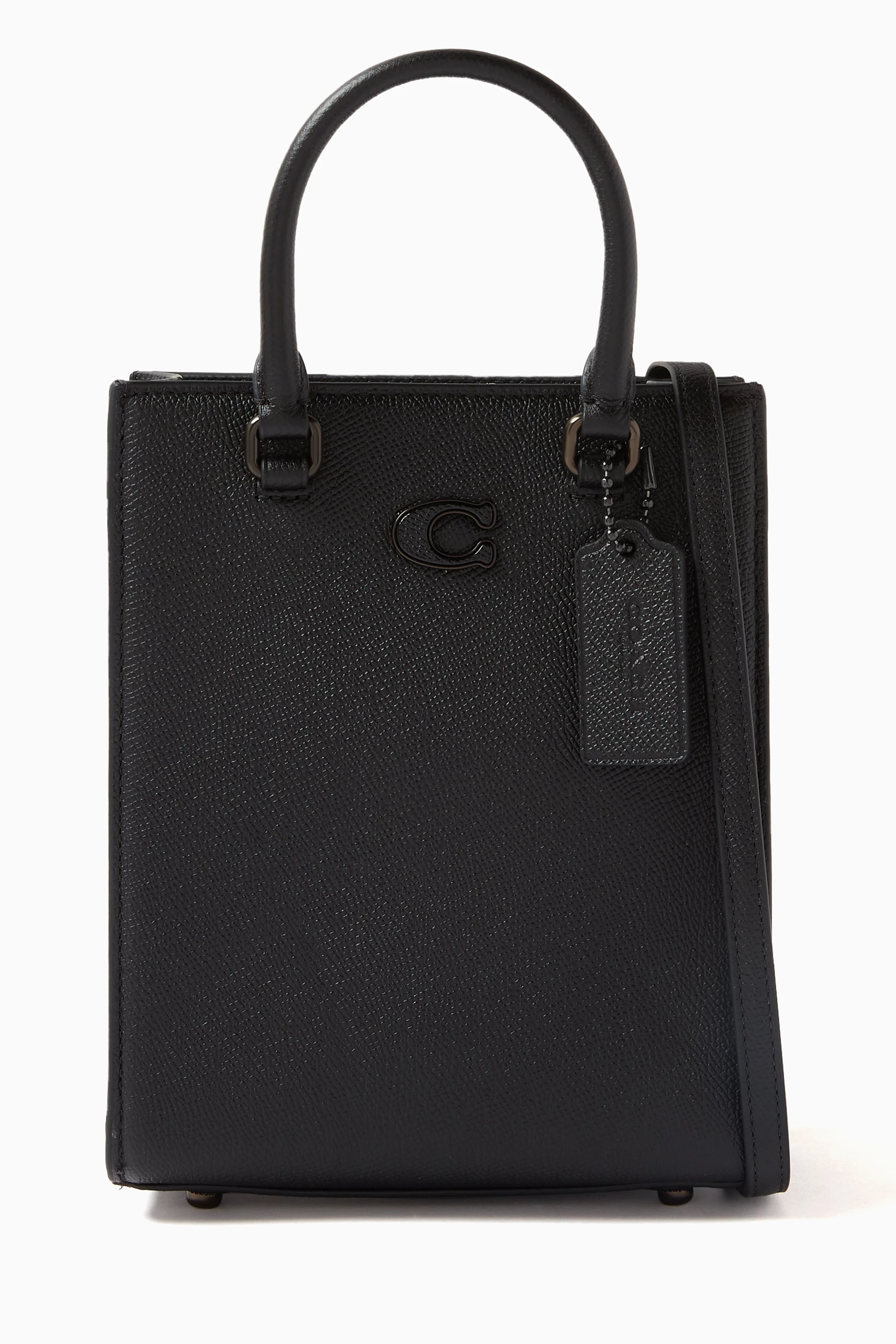 Coach large clearance leather tote