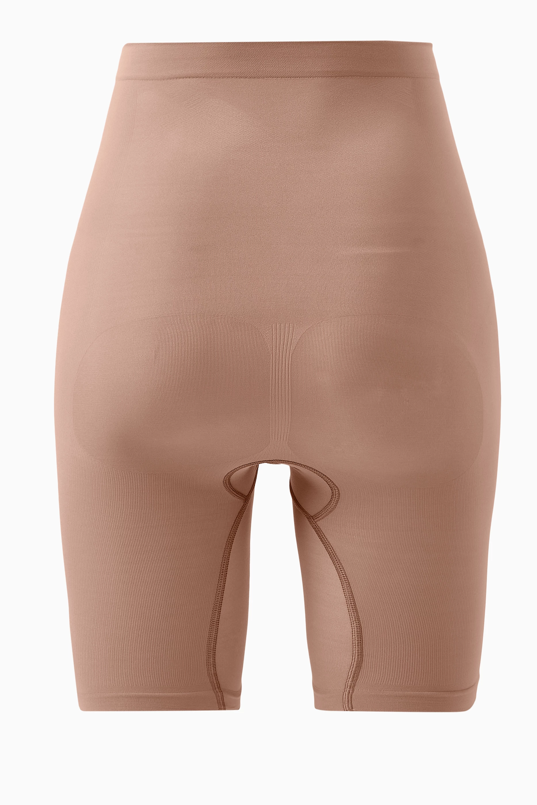 Buy SKIMS Brown Seamless Sculpt Above-the-knee Short for Women in
