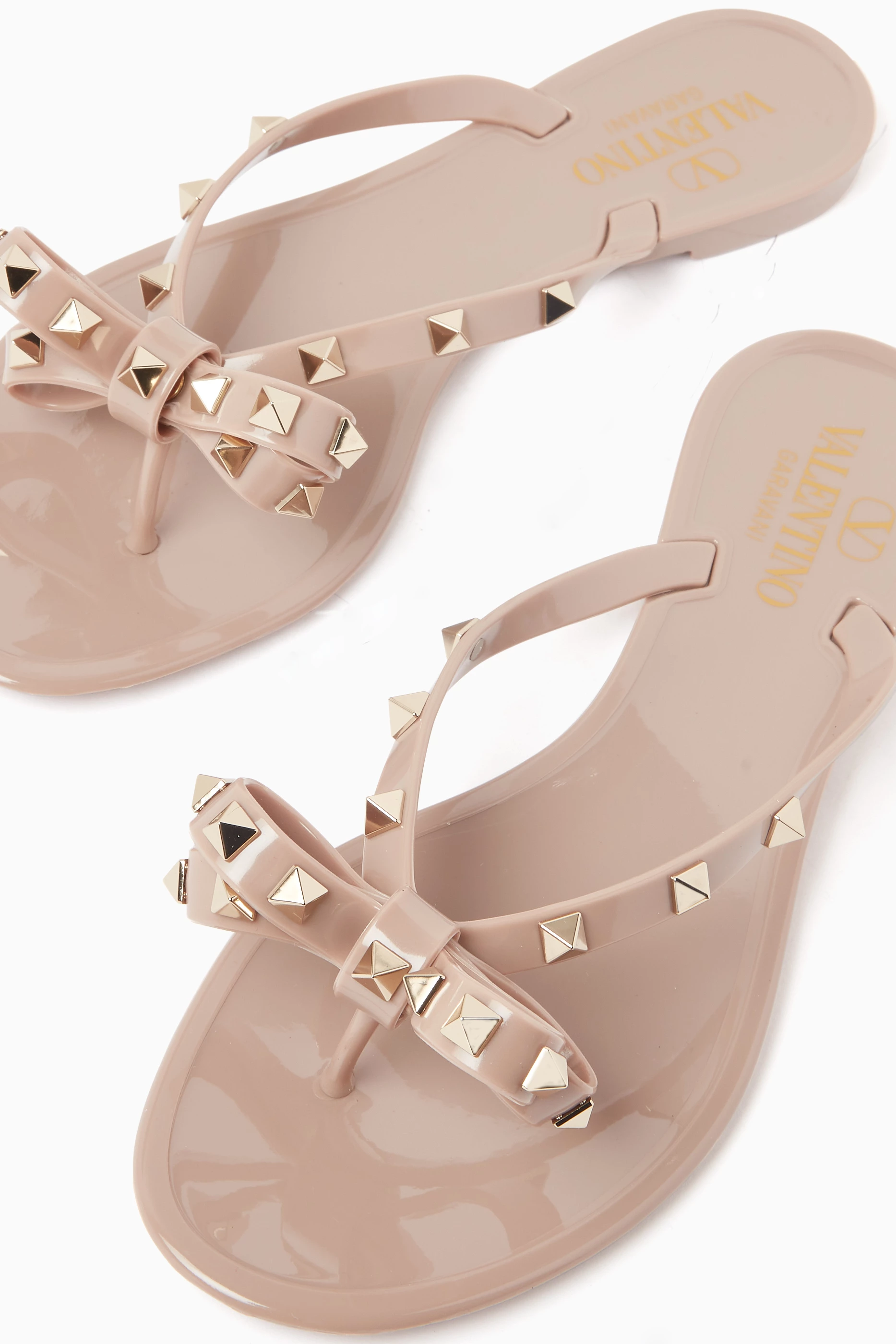 Valentino flip flops pink hotsell