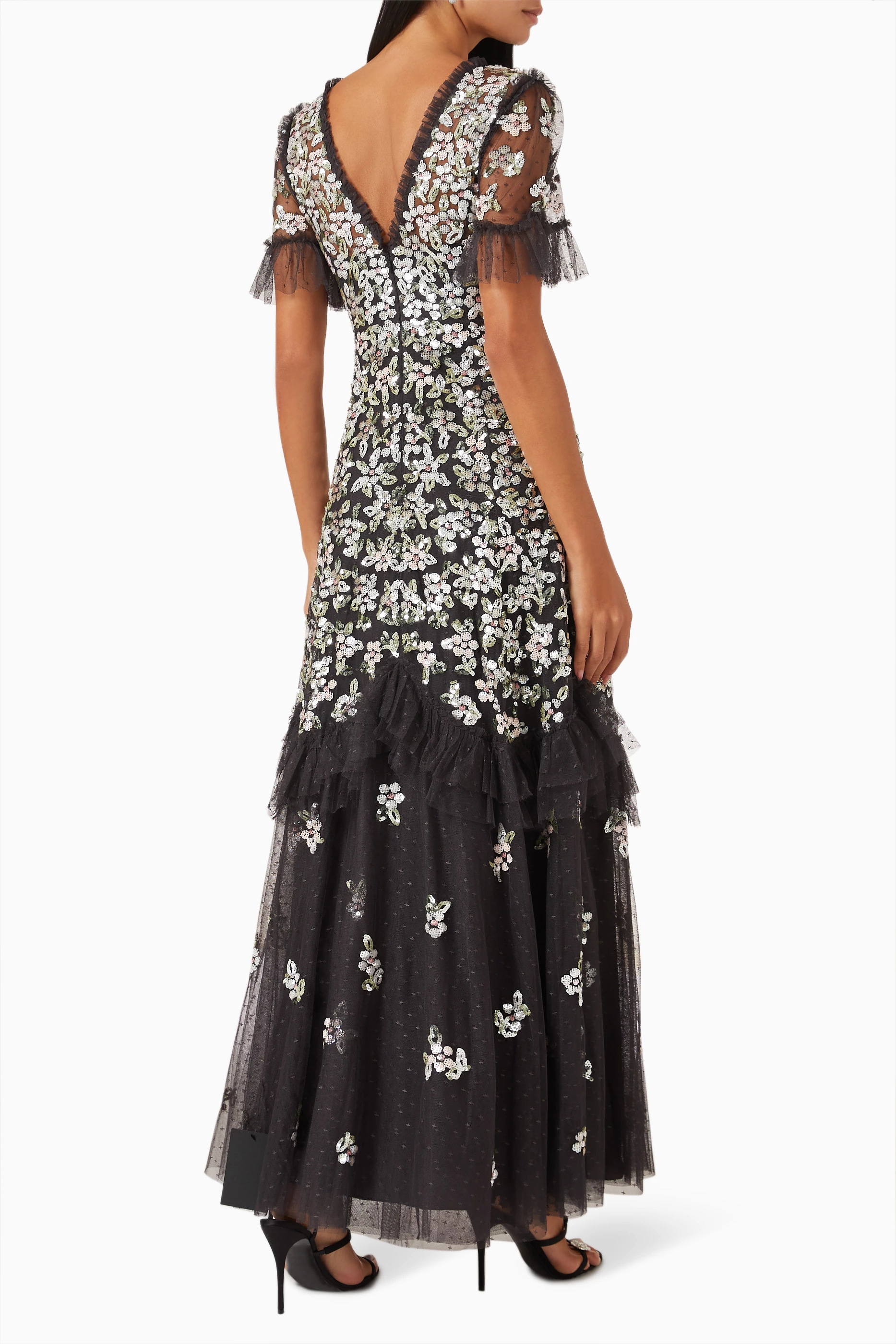 Needle and thread black dress hot sale