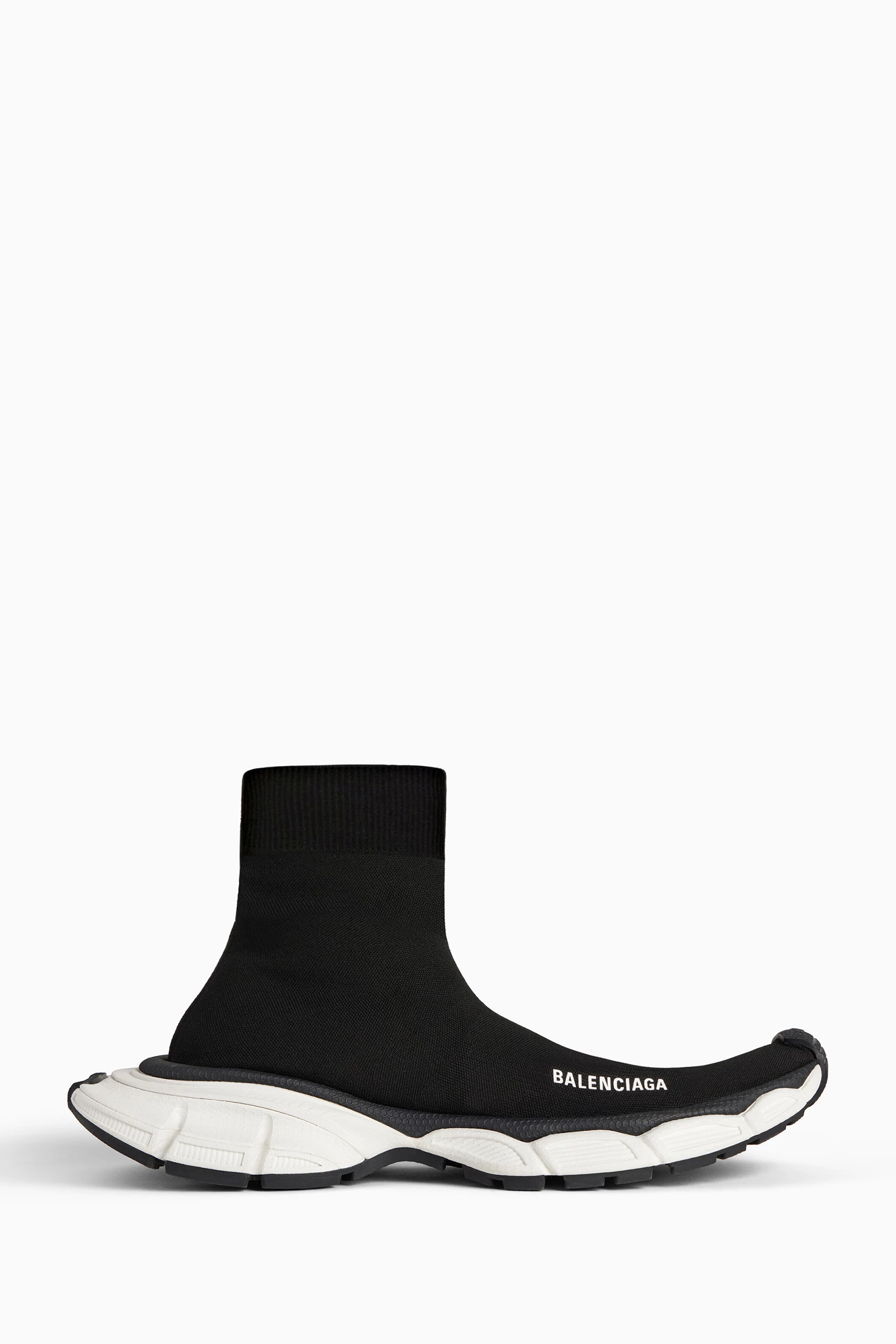 Balenciaga black cheap bonded speed sneakers