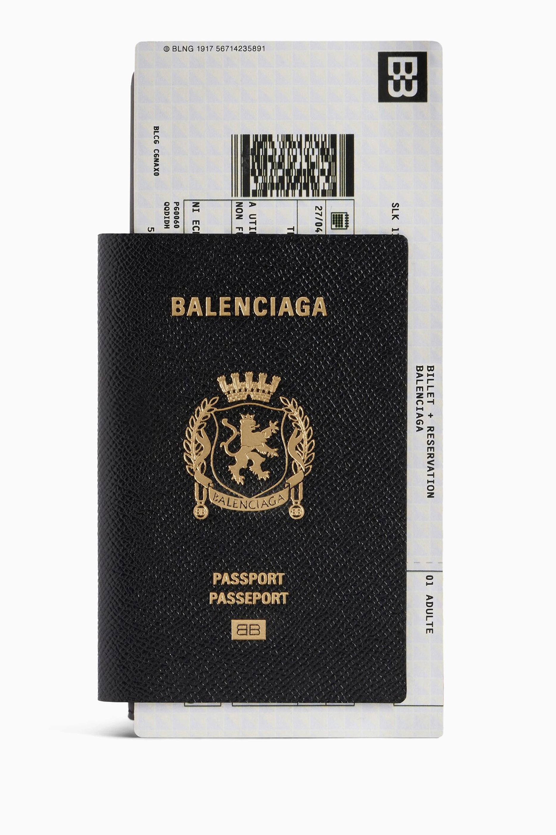 Balenciaga everyday passport best sale holder