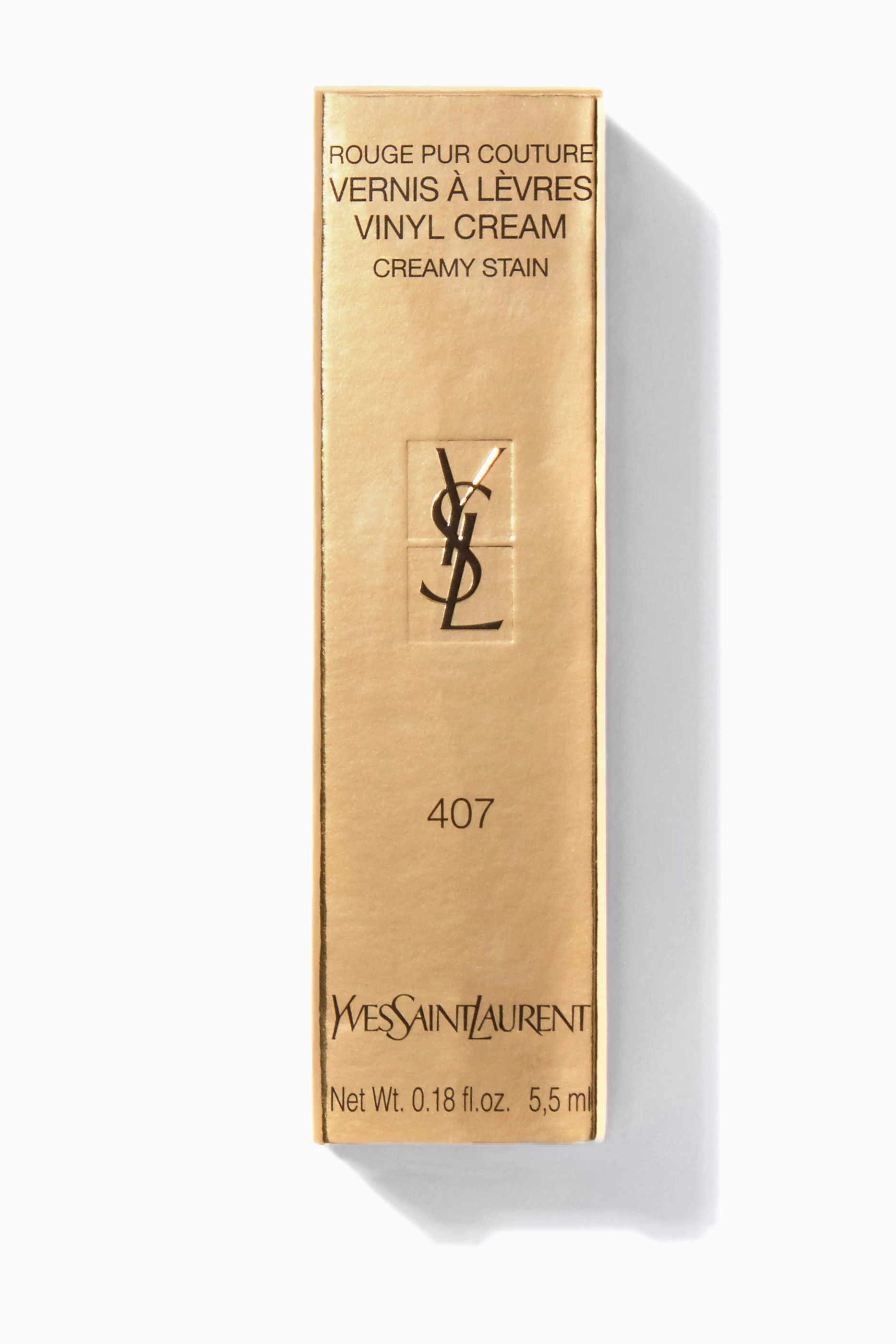 Buy YSL Beauty Red Vinyl Cream Lip Stain in 407 Carmin Session For Women Online Ounass Bahrain