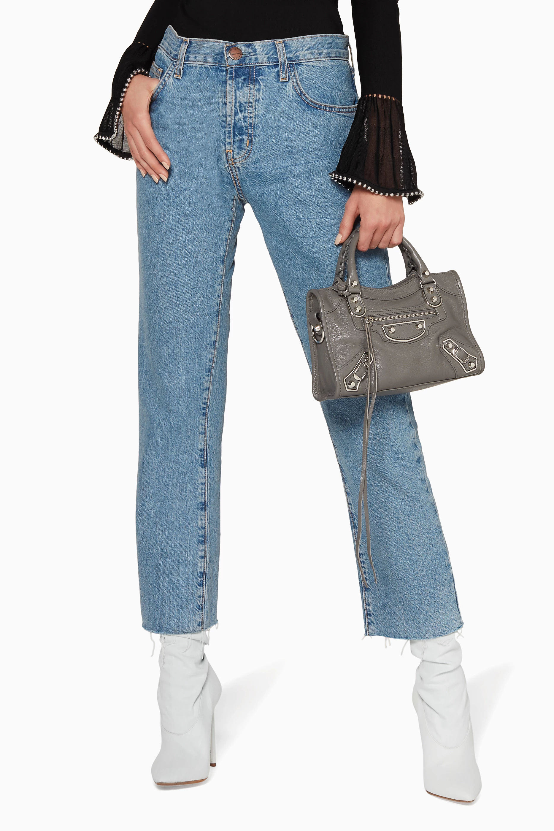 Balenciaga mini grey clearance