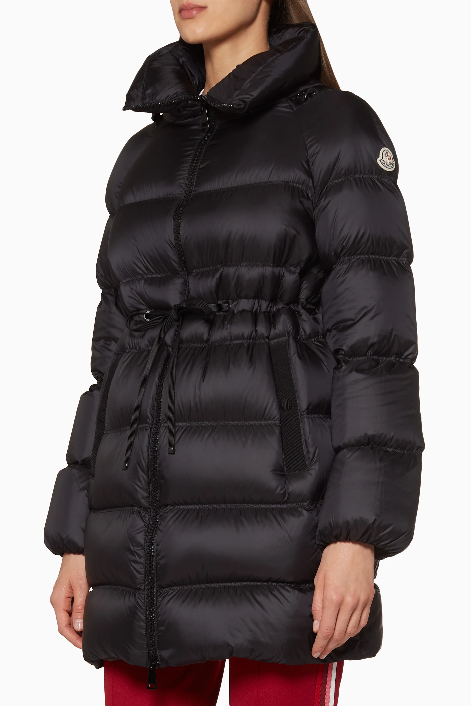 Buy Moncler Black Black Quilted Durbec Jacket For Women Online