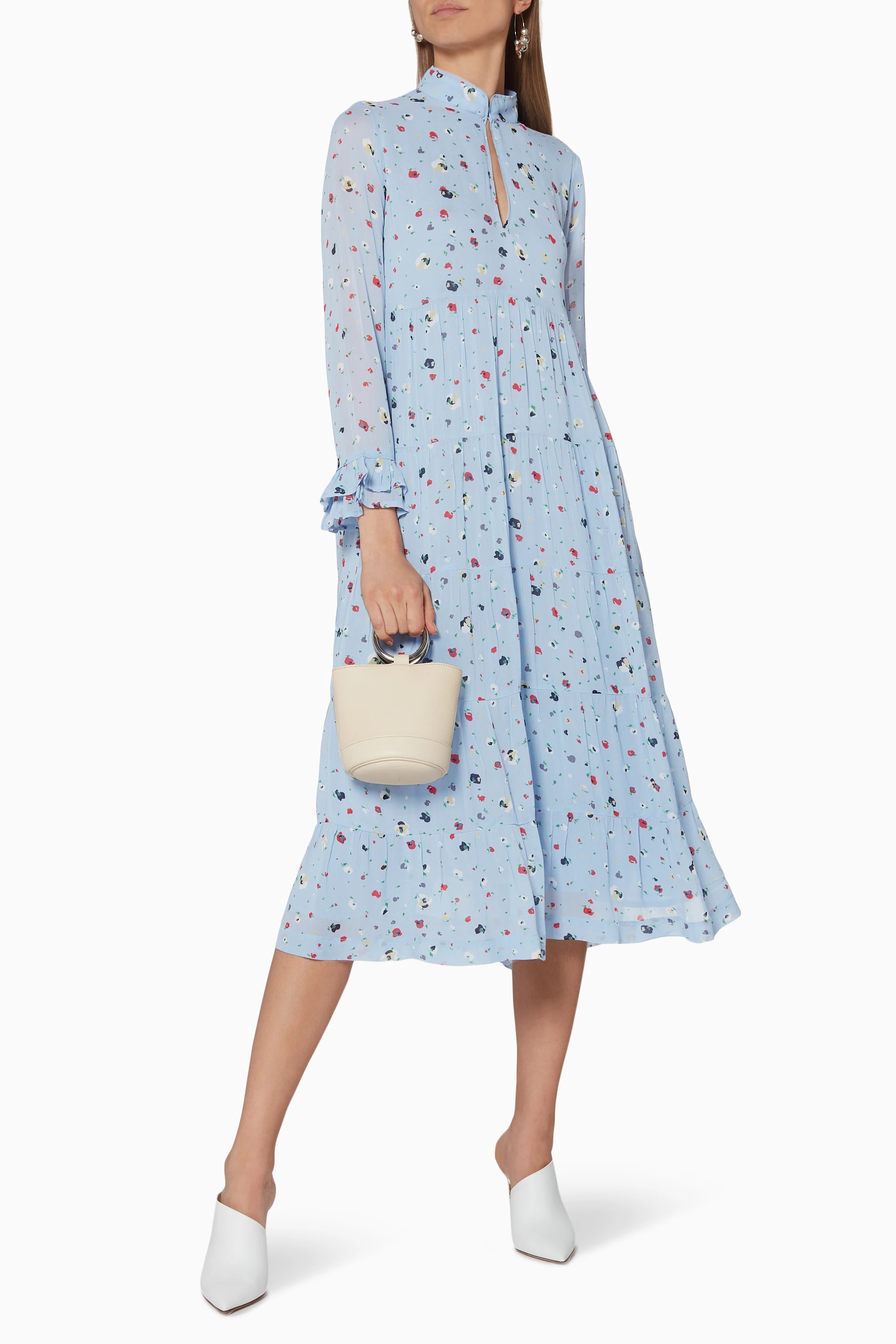 Ganni dainty georgette new arrivals