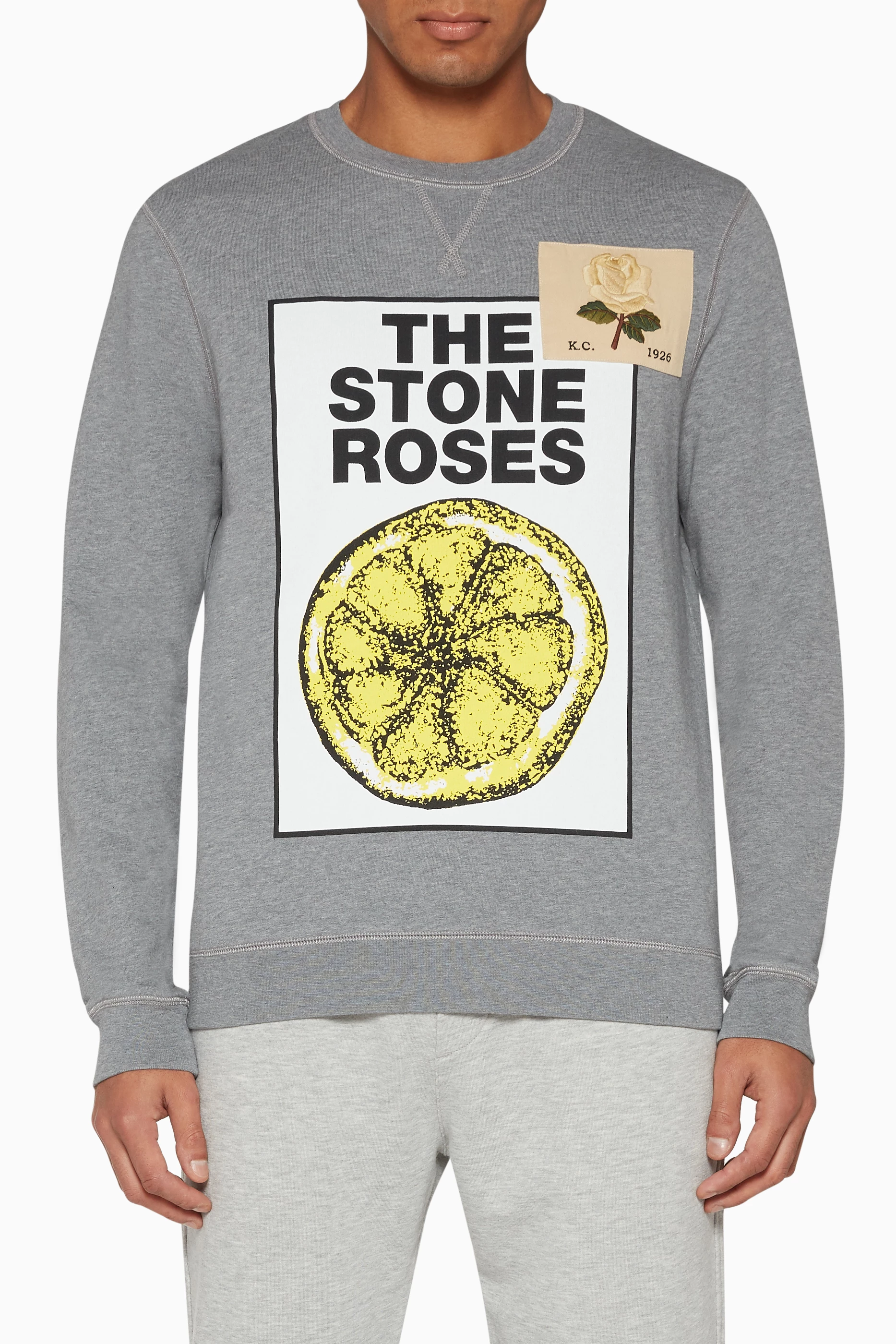 Kent and curwen grey sweatshirt online