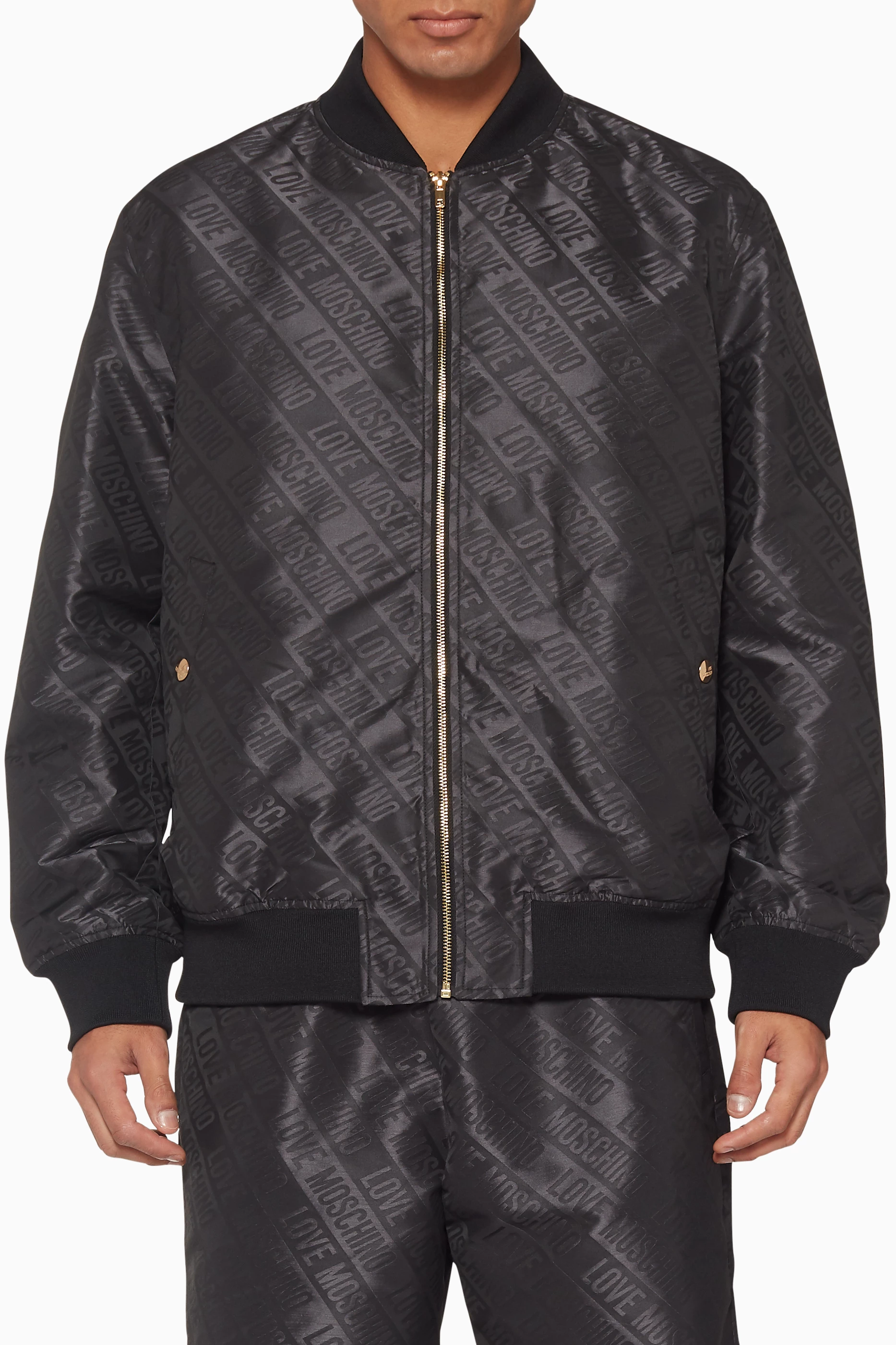 Love moschino bomber top