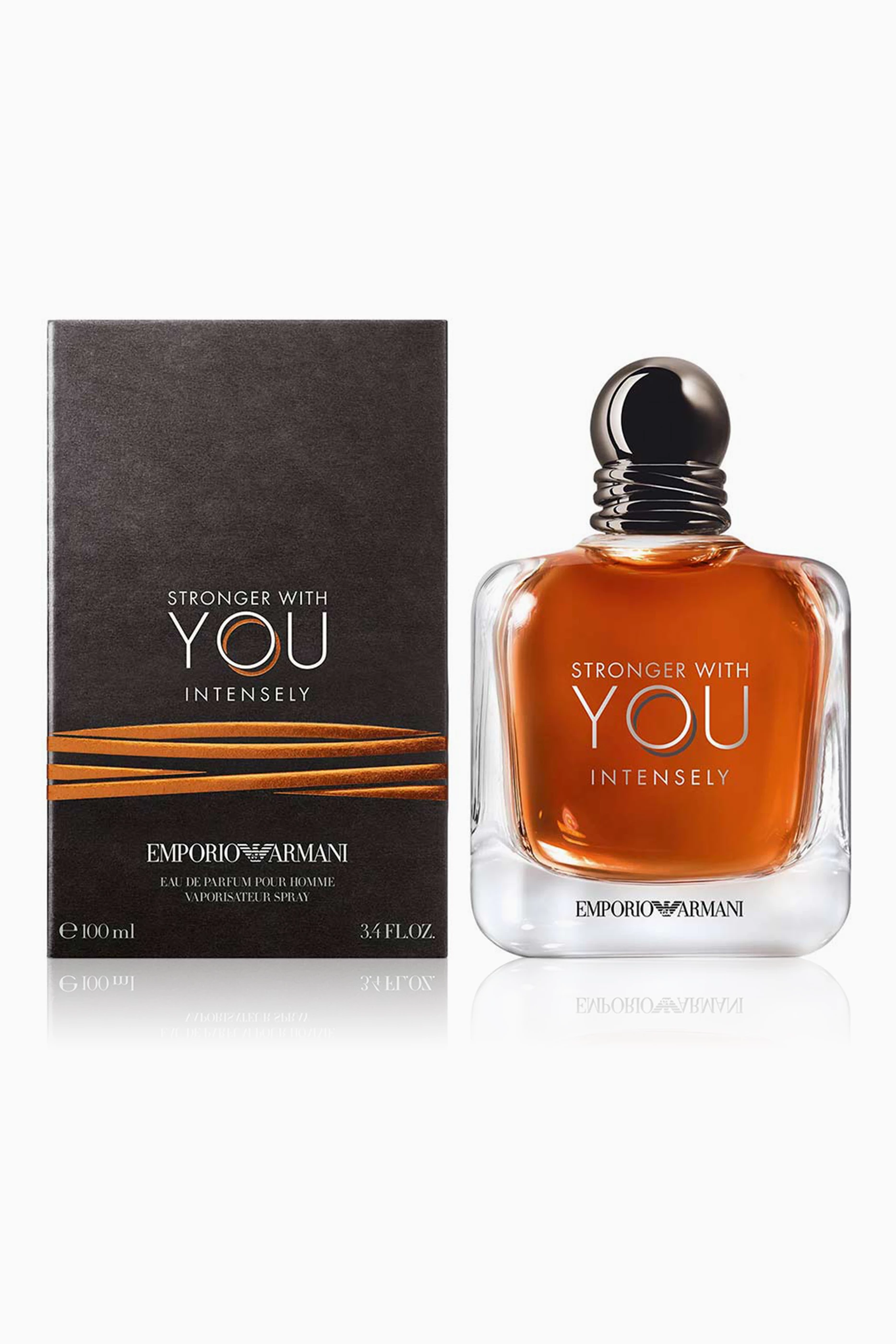 Buy Armani Beauty Colourless Stronger With You Intensely Eau de Parfum 100ml For Men Online Ounass Bahrain