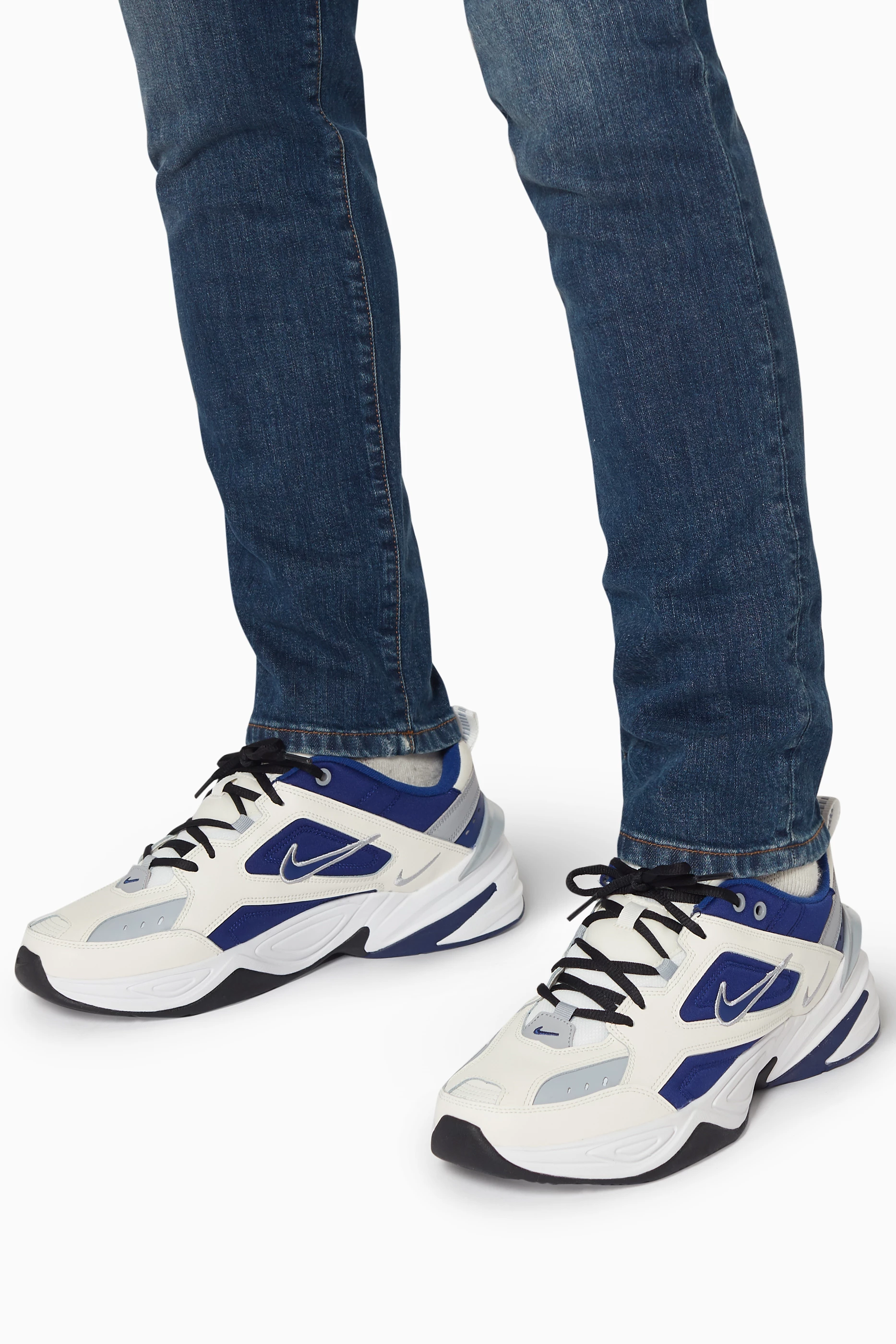 Buy Nike Blue M2K Tekno Sneakers For Men Online Ounass Bahrain