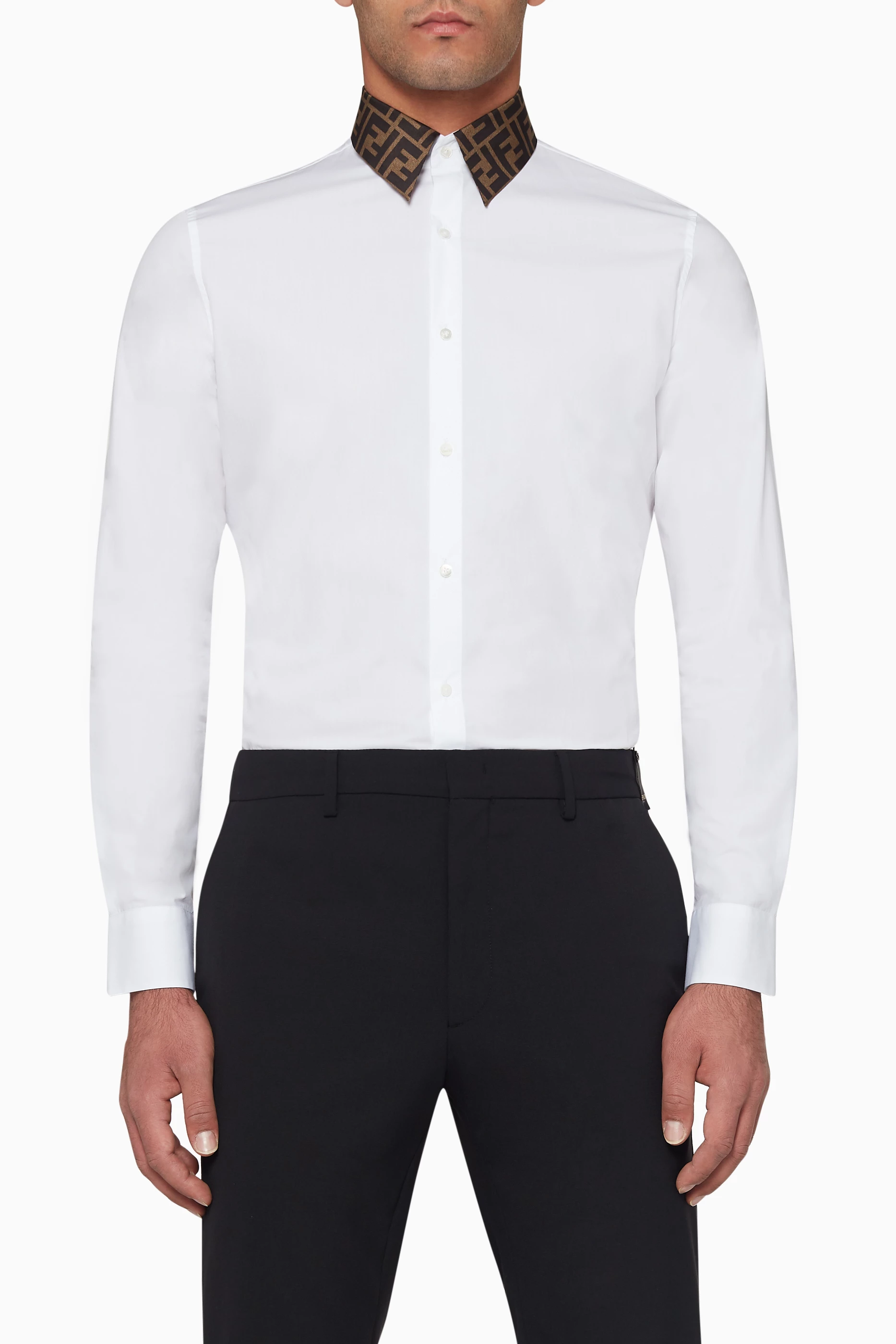 Fendi collar shirt deals