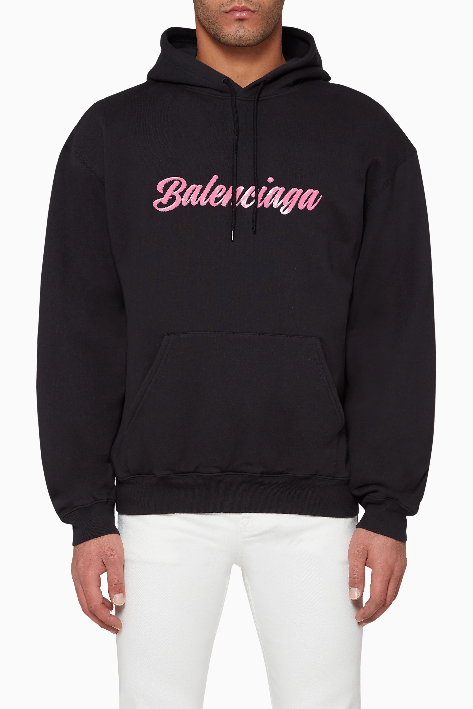 Balenciaga script hoodie sale