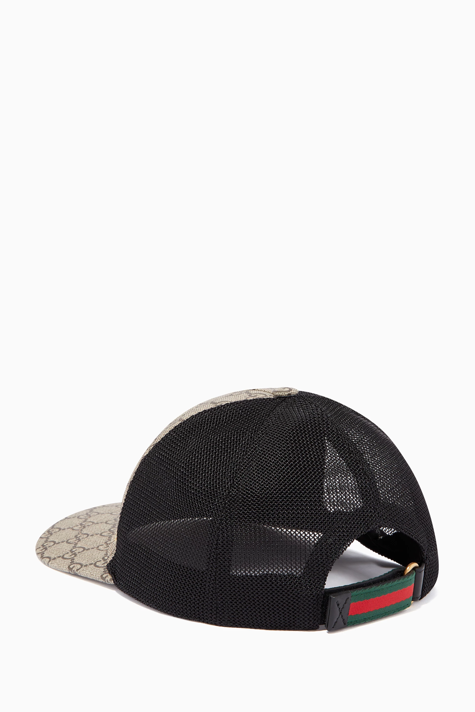 Buy Gucci Neutral Tiger Print GG Baseball Cap For Men Online Ounass Bahrain