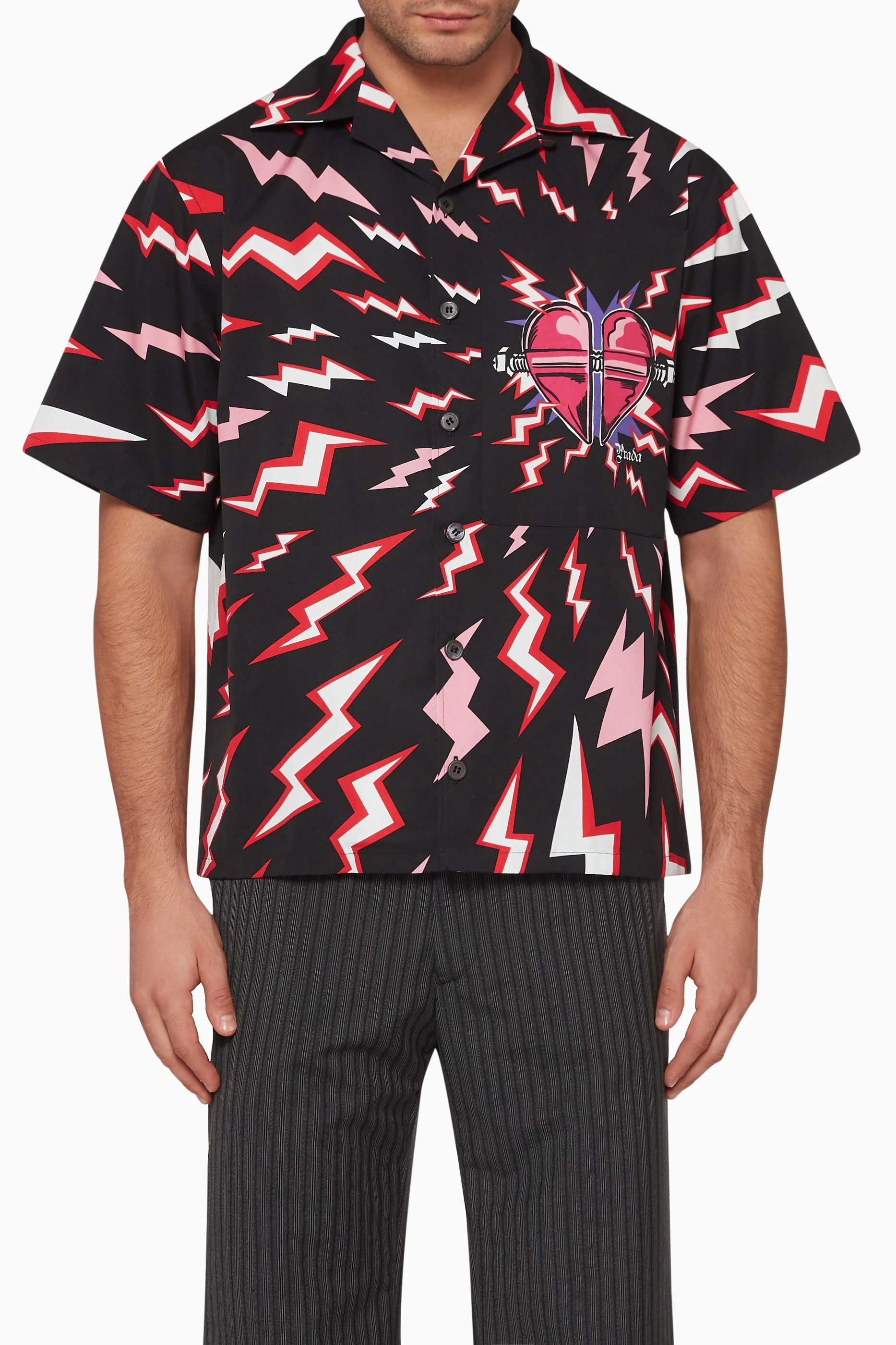 Prada lightning shirt shop