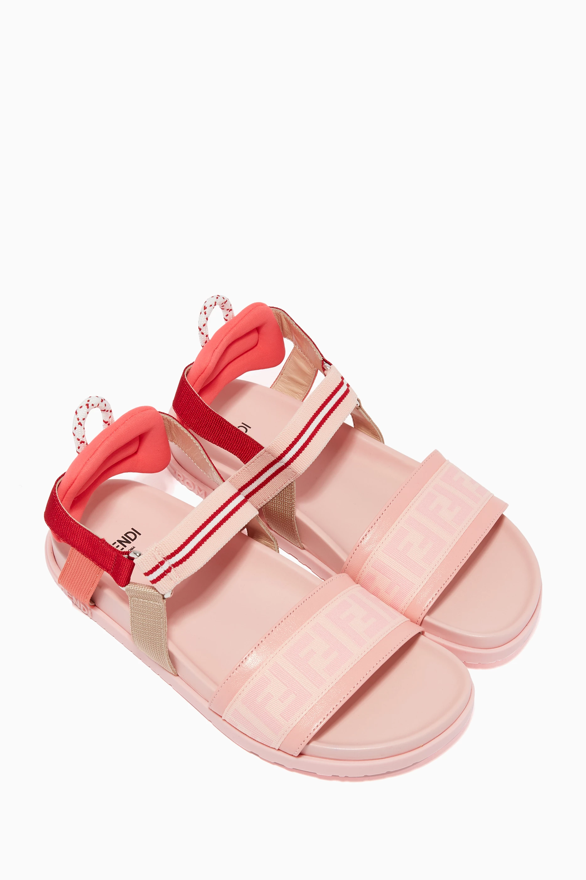 Fendi pink sandals store