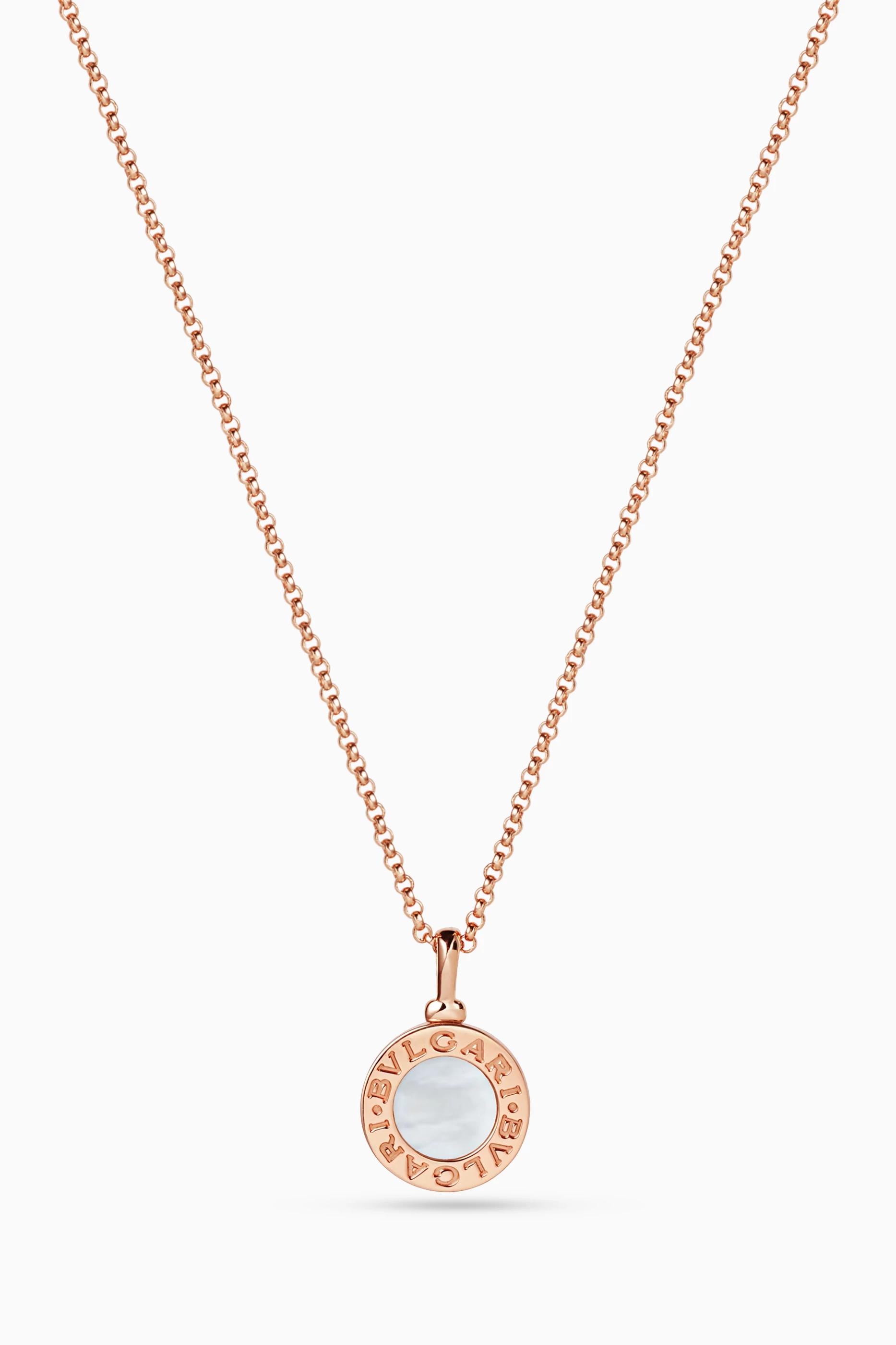 Bvlgari mother of pearl necklace shop