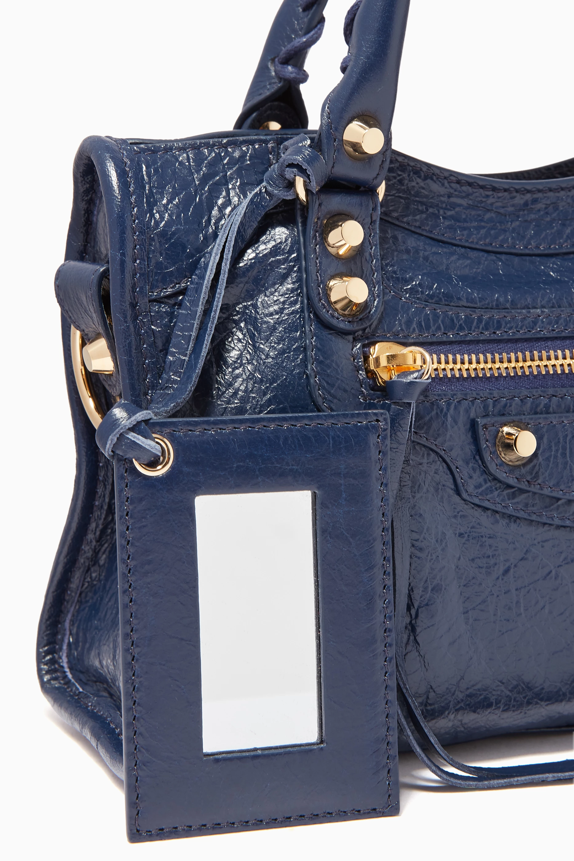 Balenciaga classic city bag blue sales