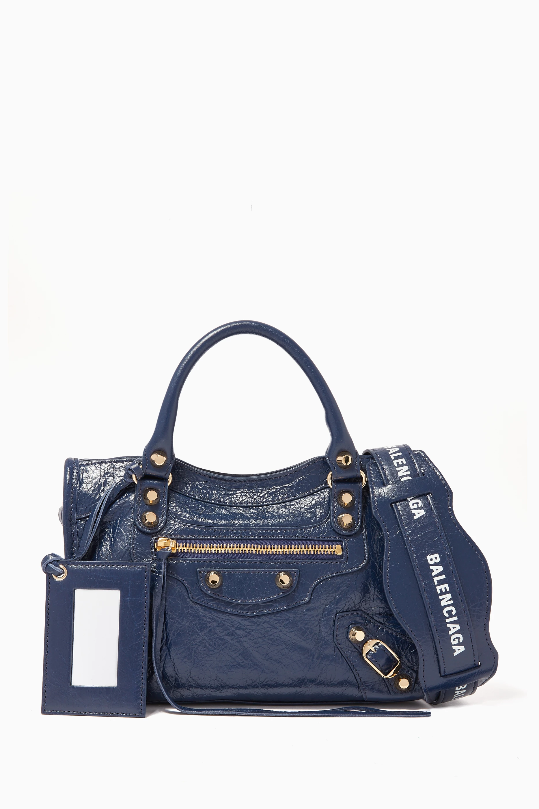 Royal blue balenciaga bag deals