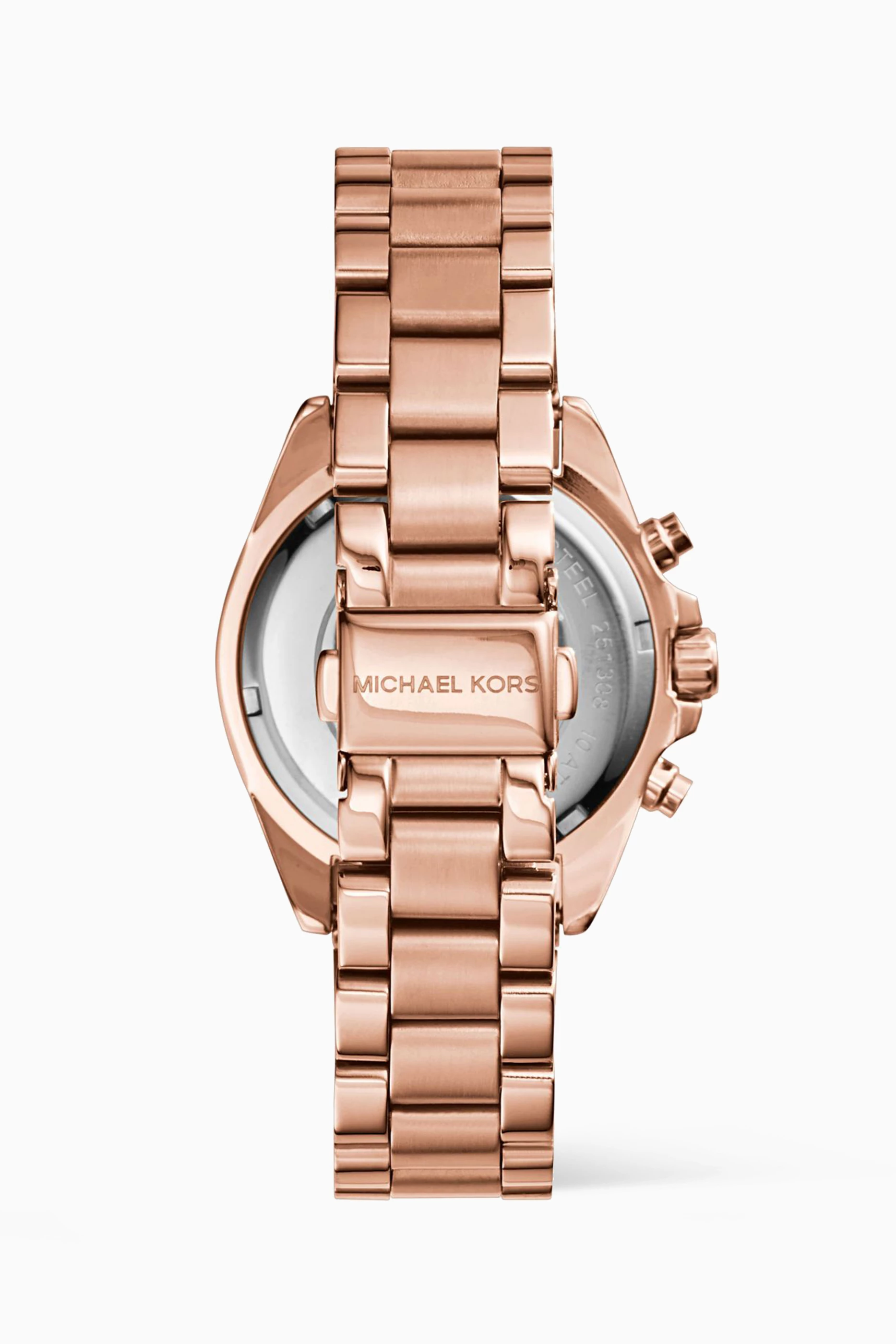 Michael kors rose gold chronograph watch online