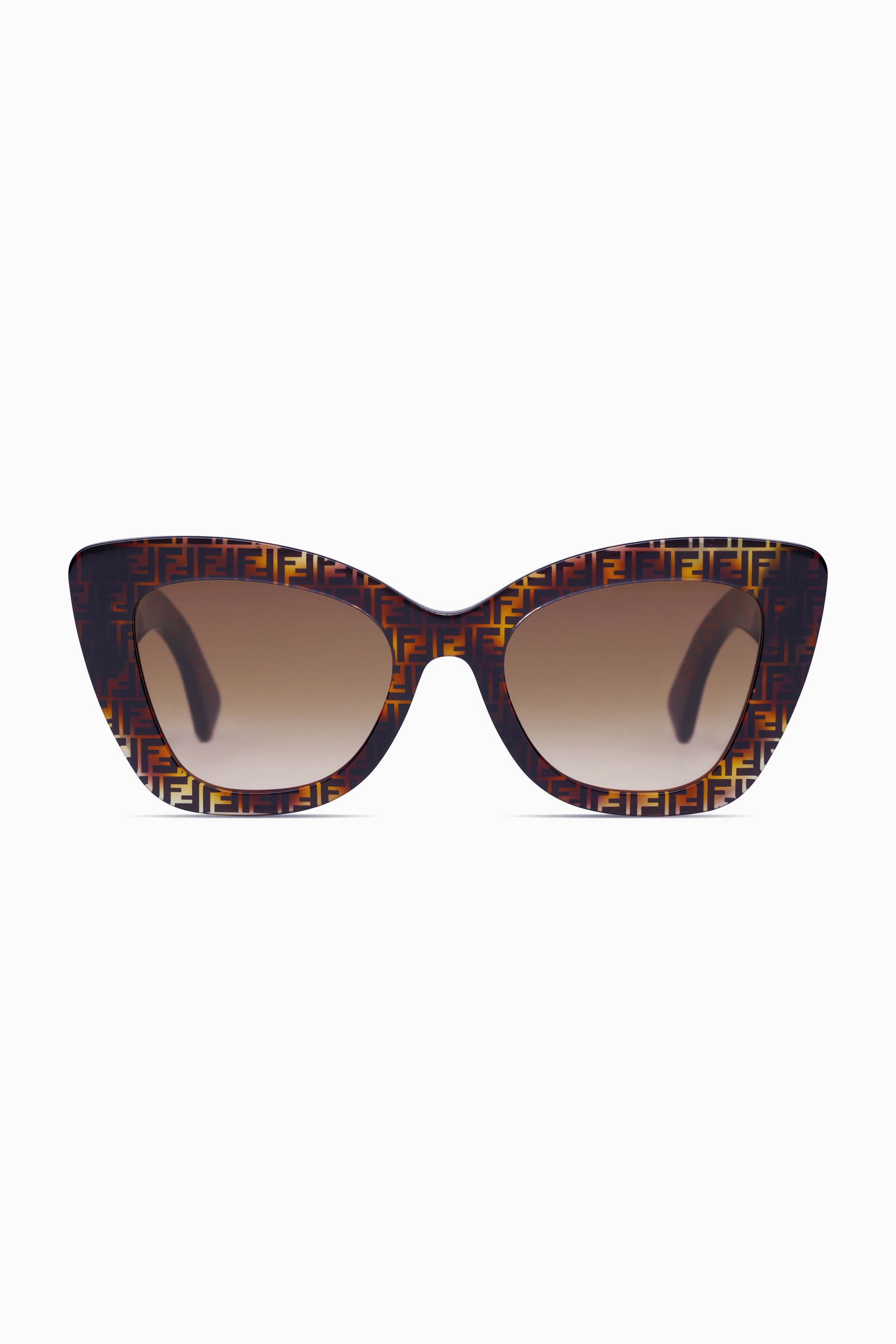 Fendi logo cat eye sunglasses cheap