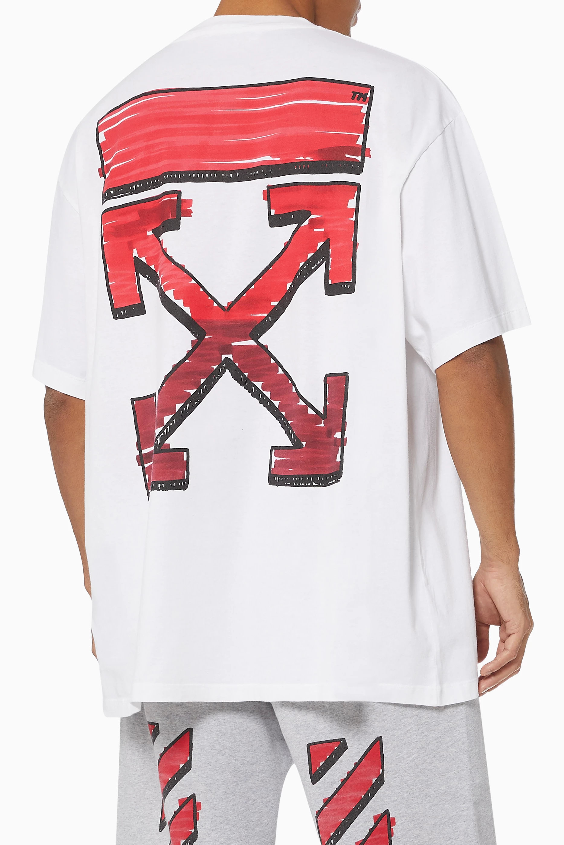 Off white marker arrows t shirt shop