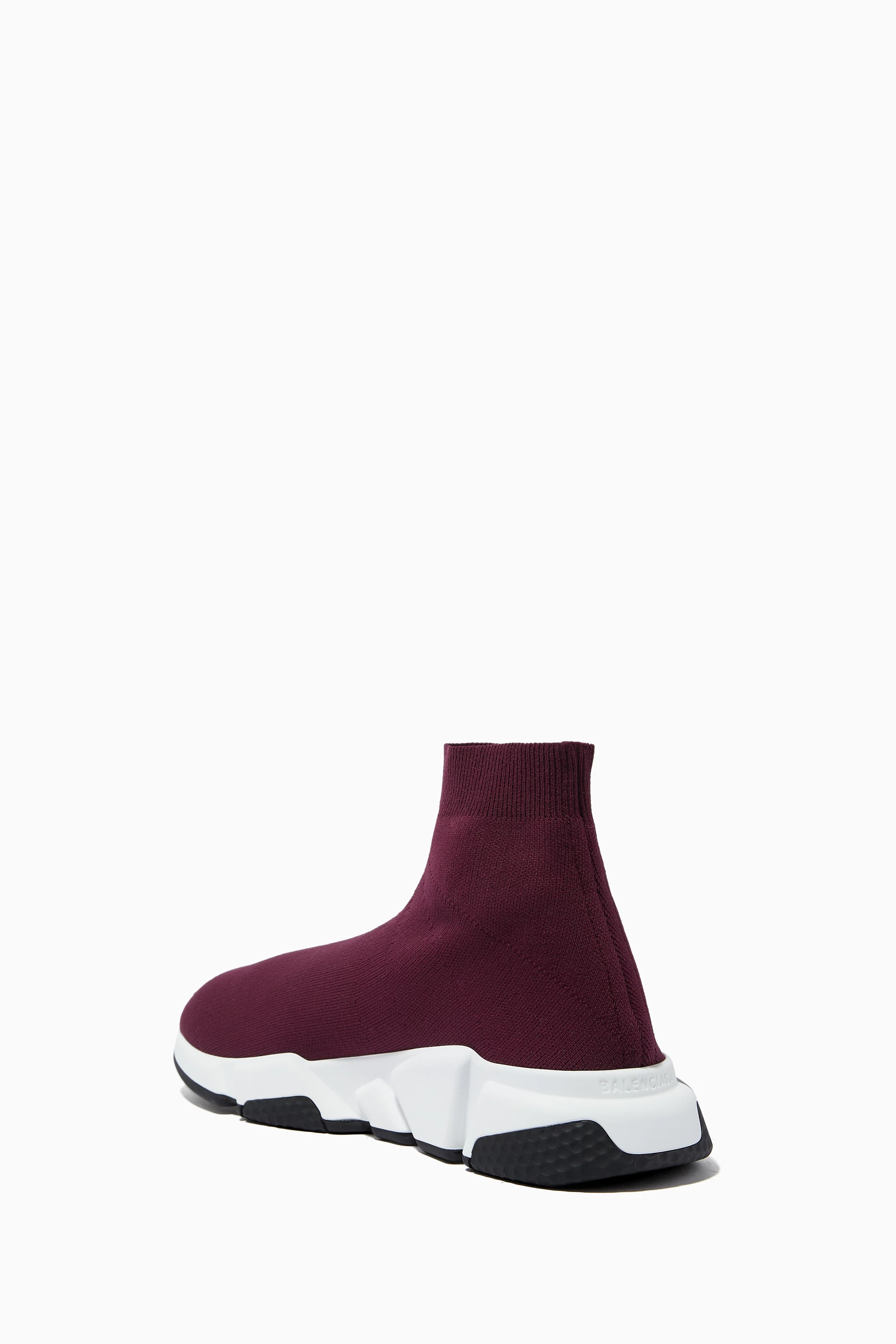Balenciaga speed burgundy outlet