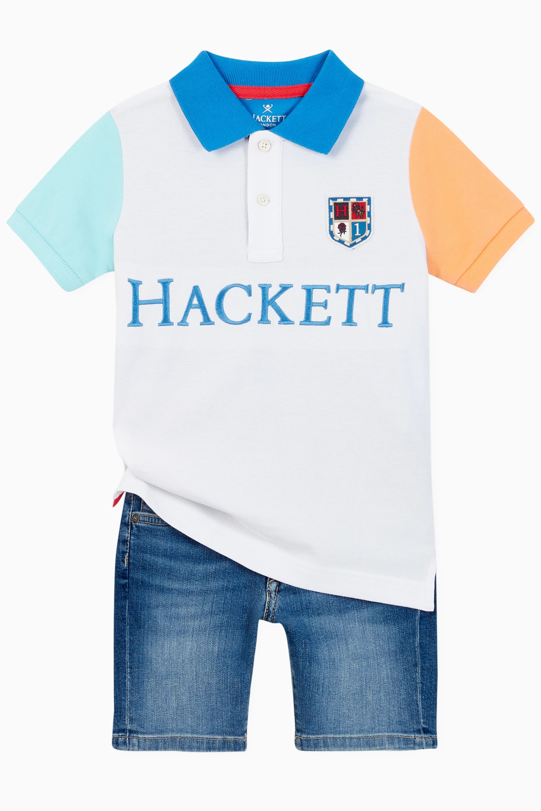Boys hackett polo shirt on sale