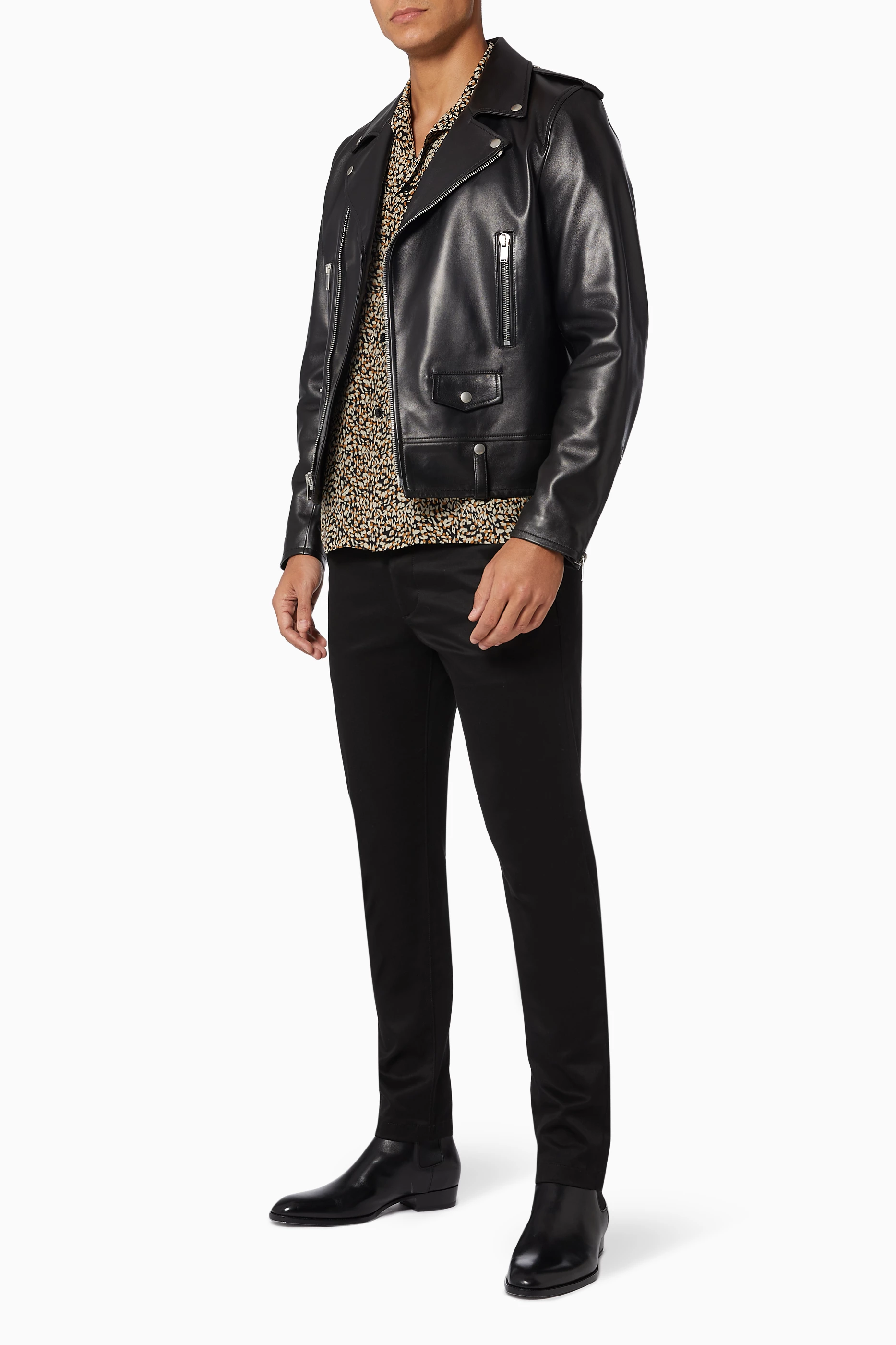 Ysl moto jacket 2025