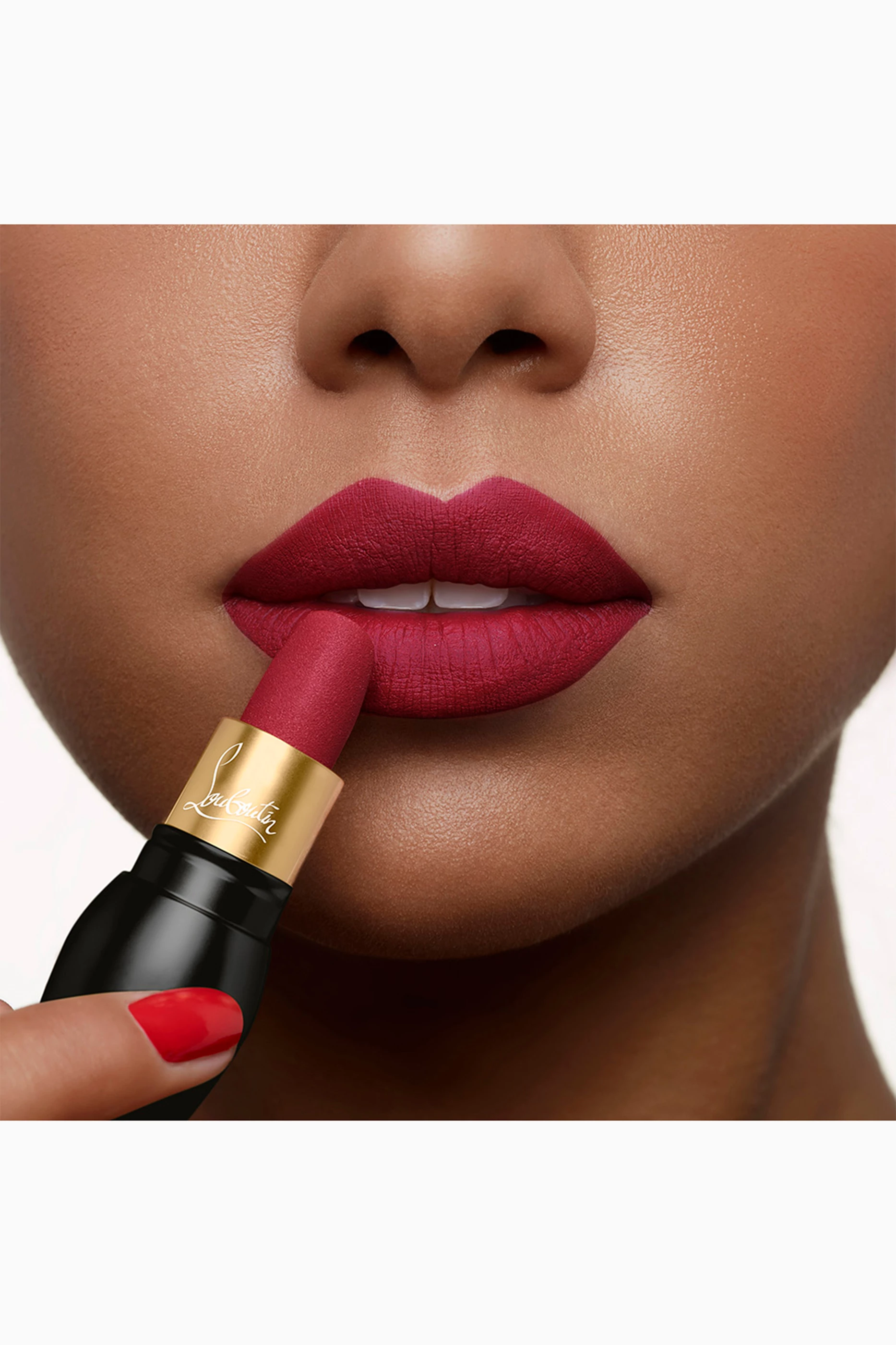 Christian louboutin velvet matte shop