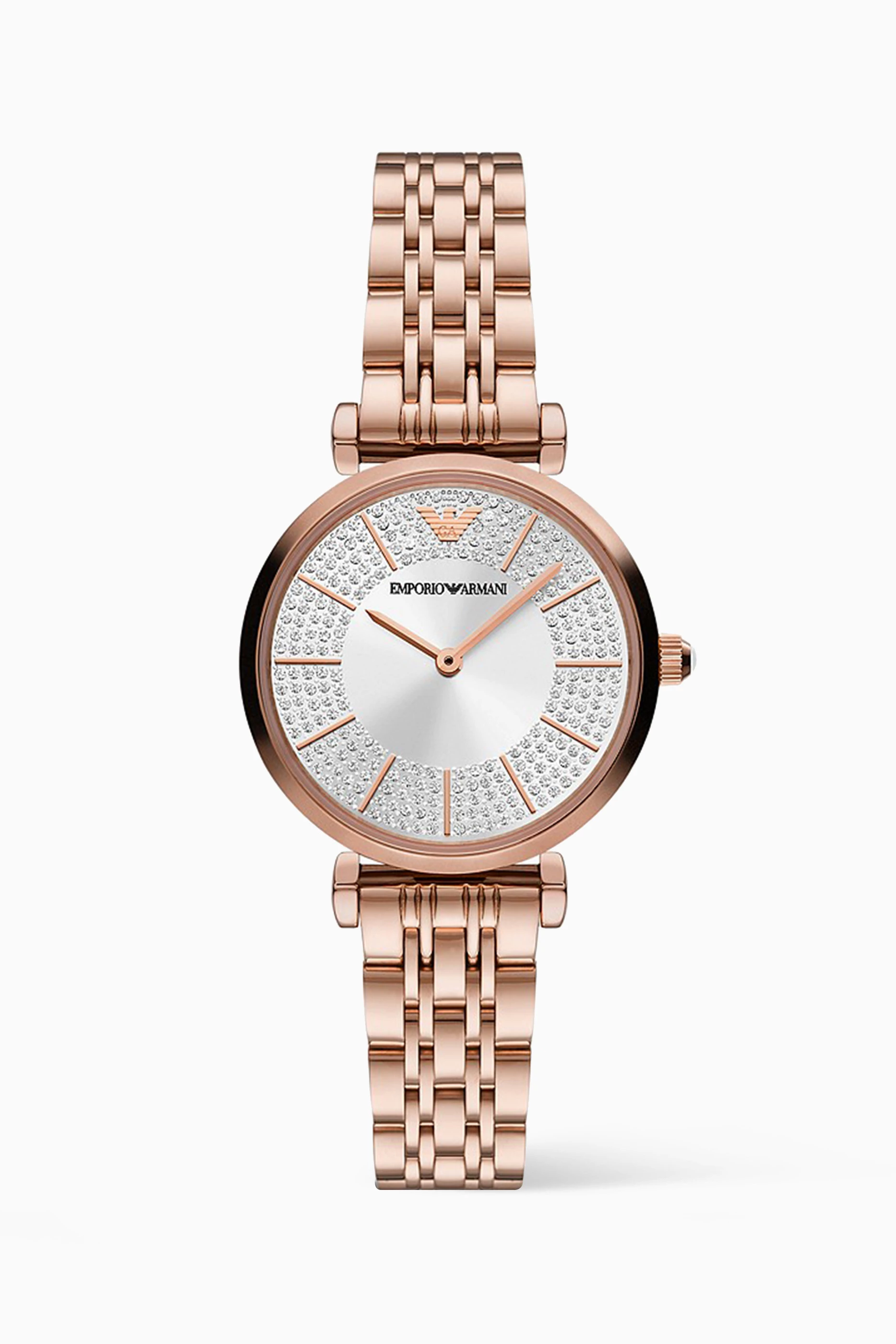 Armani watches gold colour new arrivals