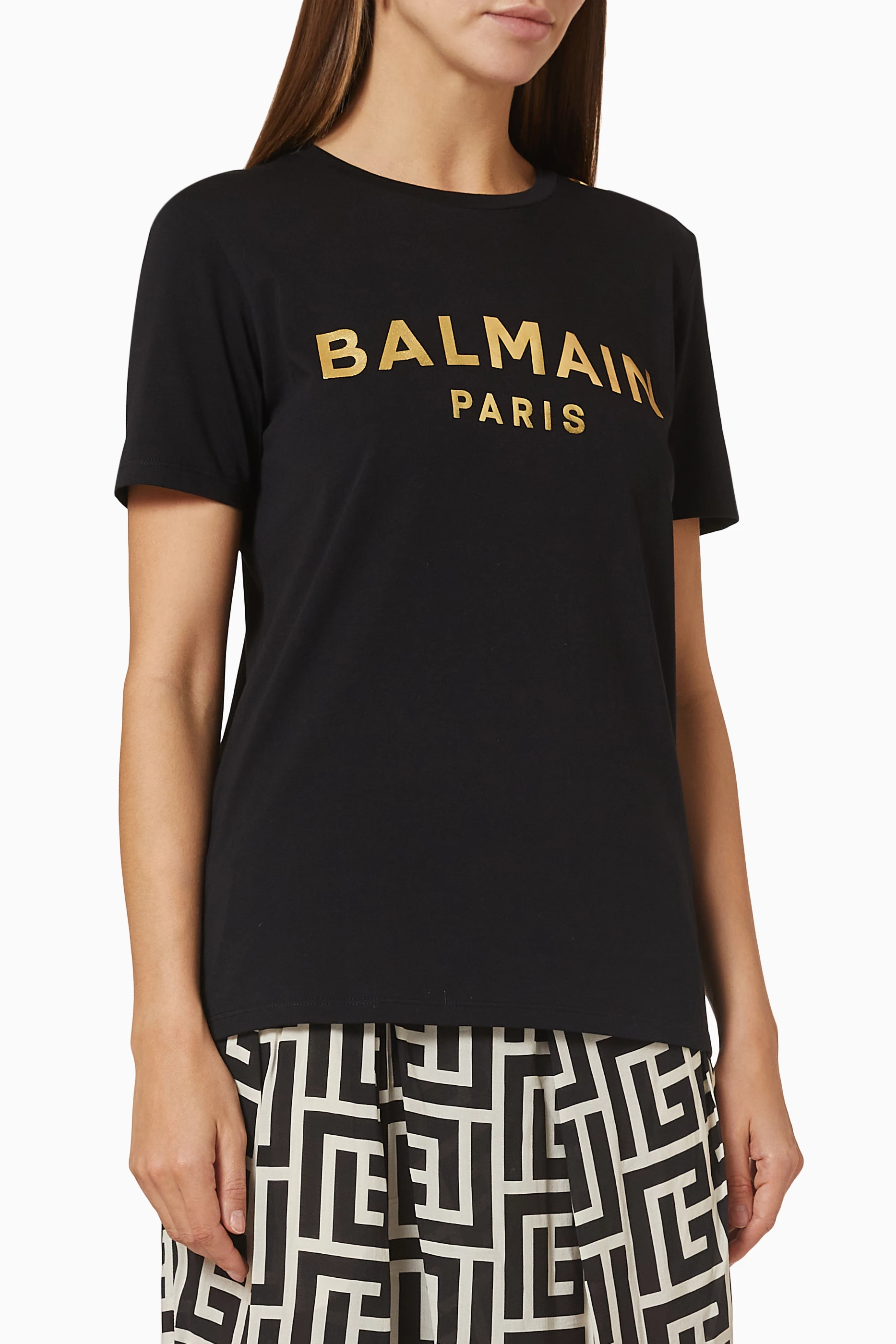 Balmain t shirt for women shop