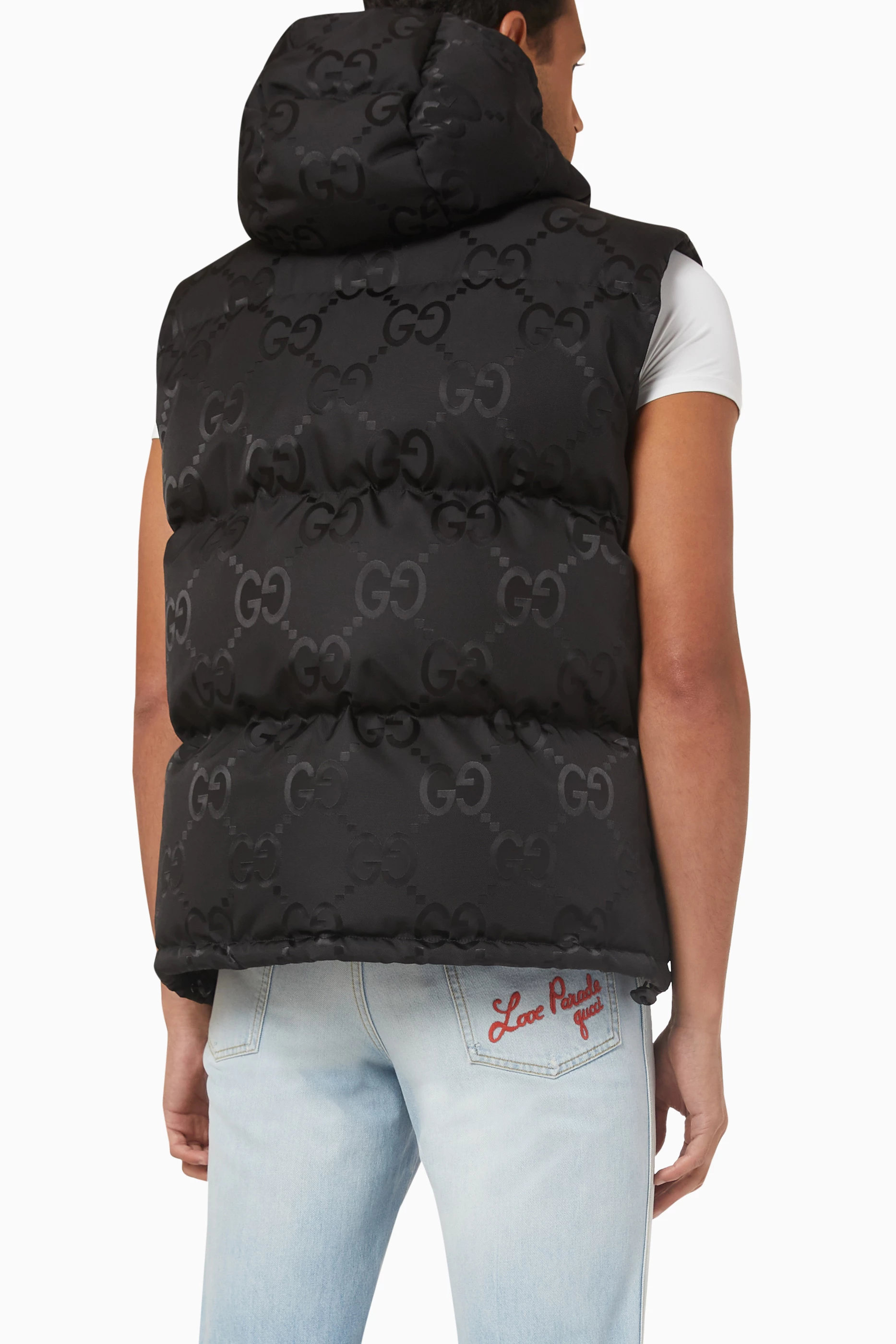 Buy Gucci Black Vest in Padded Nylon For Men Online Ounass Bahrain