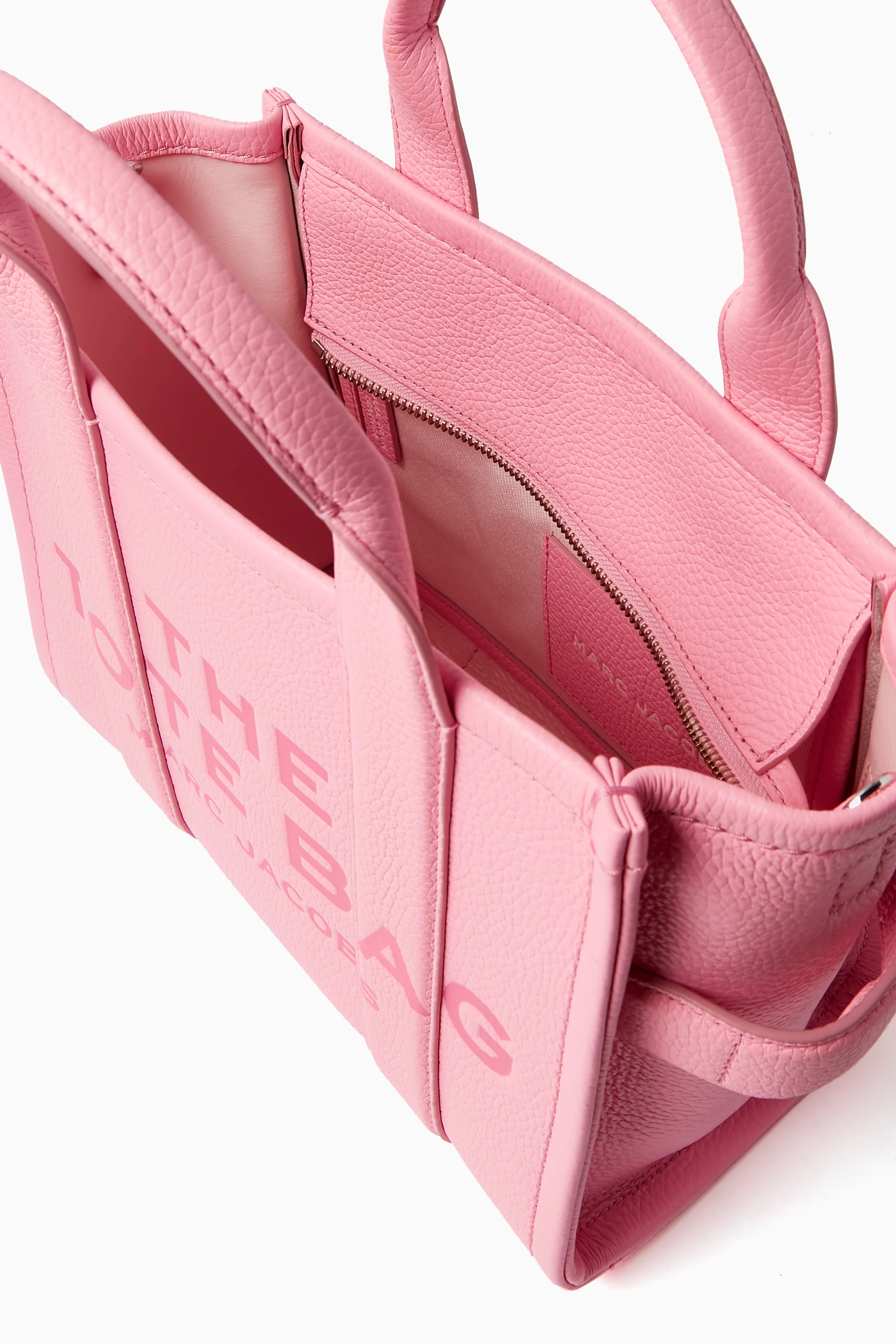Marc jacobs pink tote bag best sale