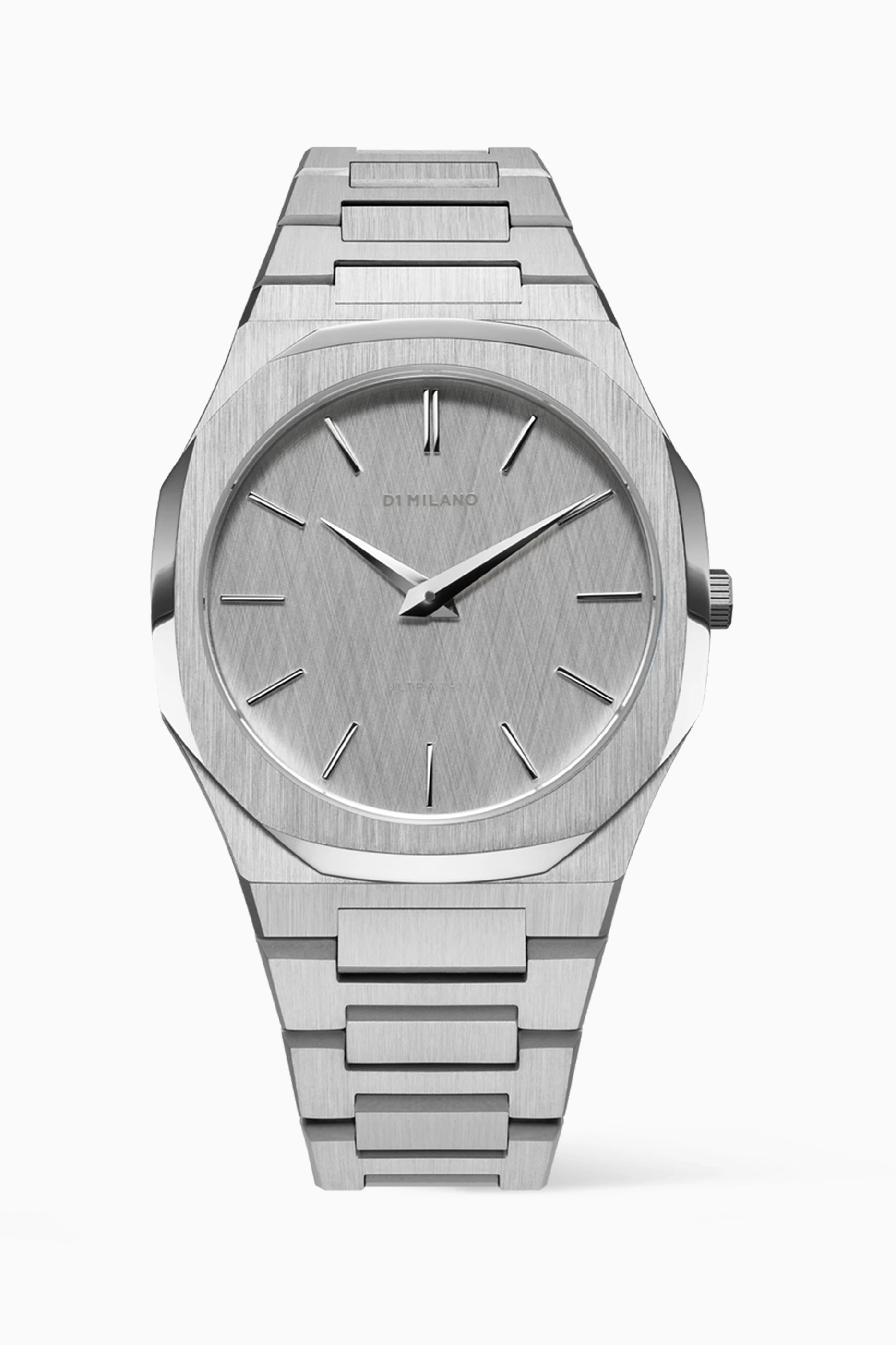Buy D1 Milano Silver Linen Ultra Thin Bracelet Watch 40mm For Women Online Ounass Bahrain