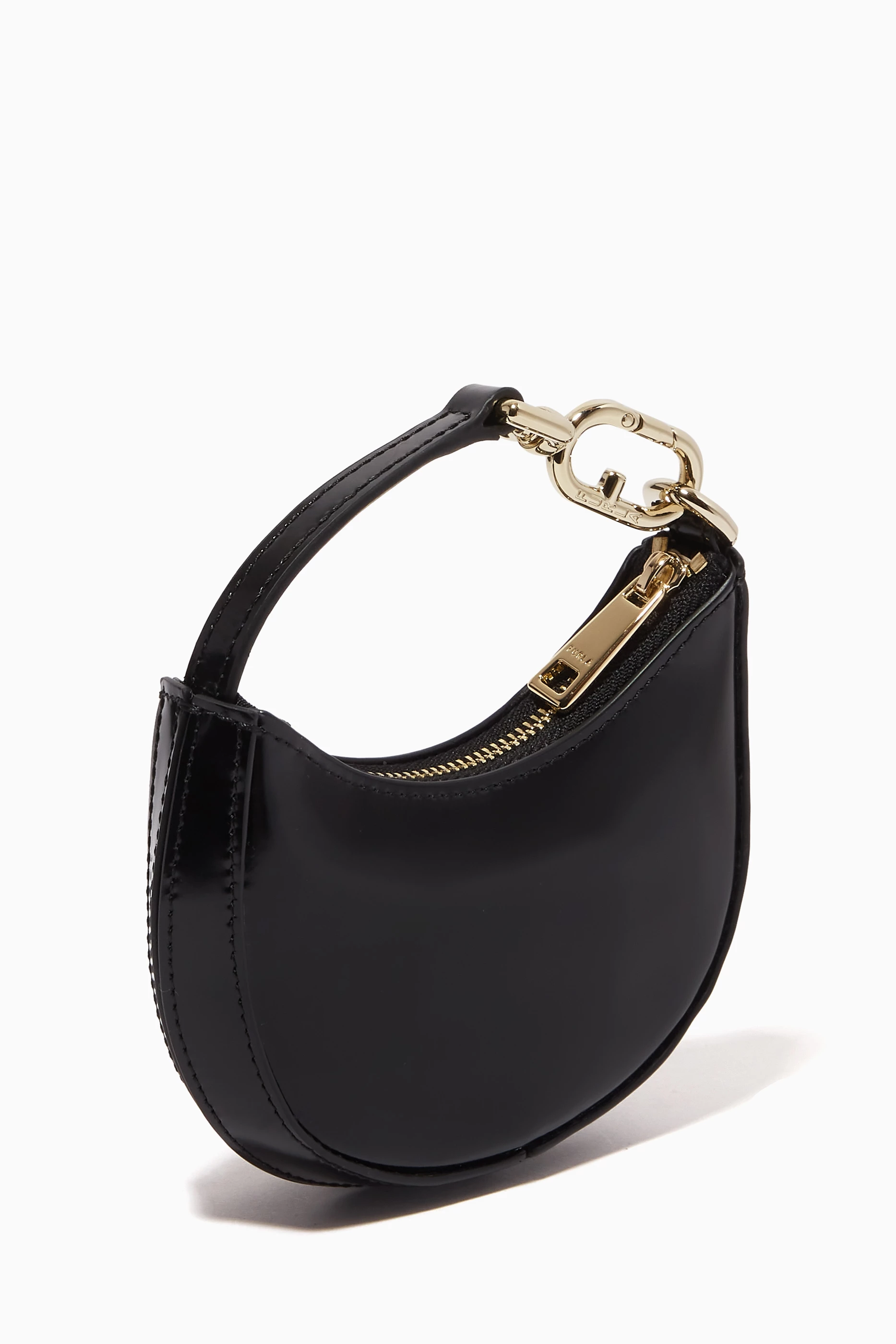 Buy Furla Black Furla Primavera Micro Bag in Smooth Leather For Women Online Ounass Bahrain