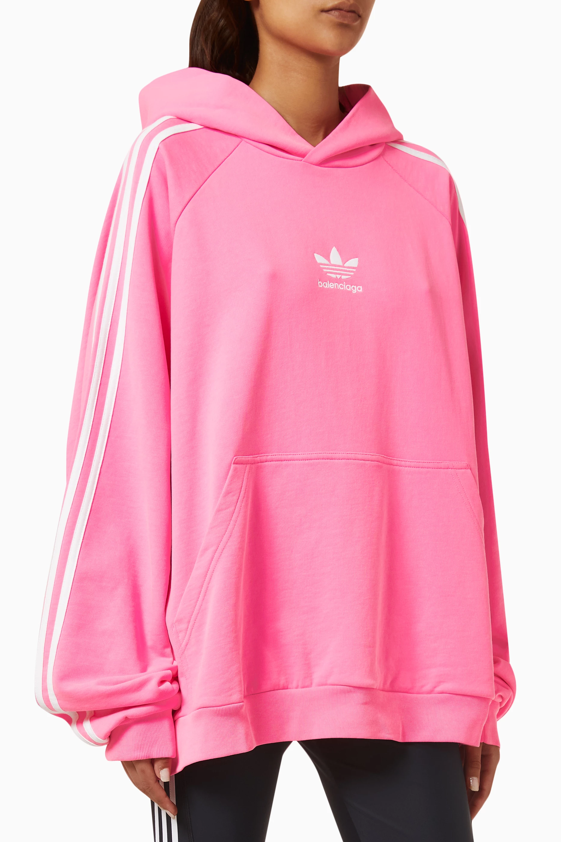 Adidas kapuzenpullover rosa top