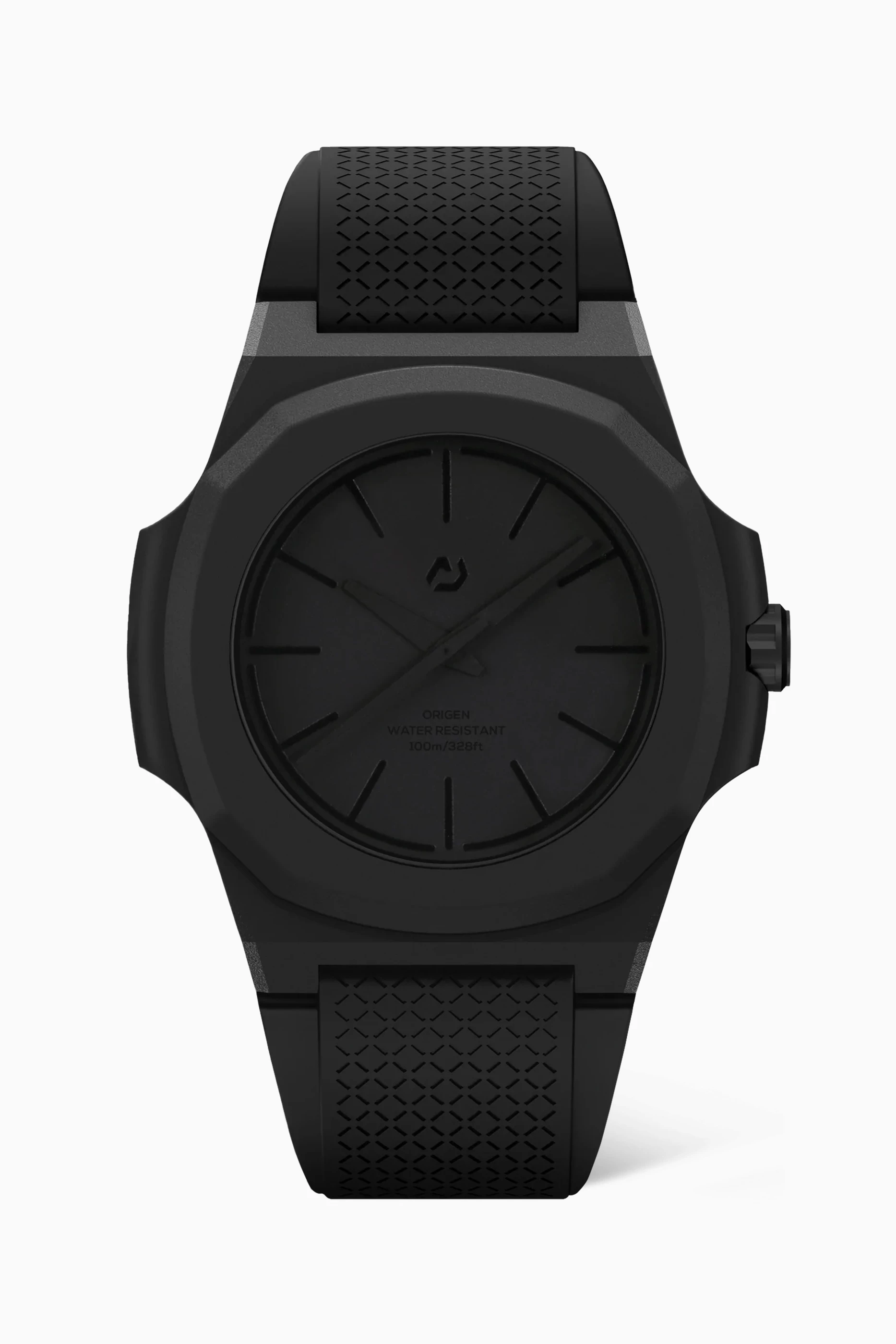 Buy Nuun Official Black Origen Midnight Miyota Rubber Watch 40.5mm For Men Online Ounass Bahrain