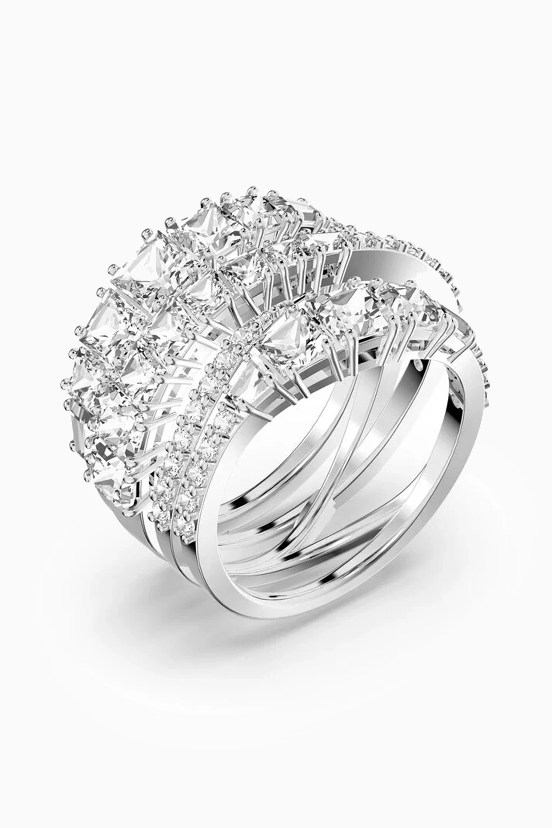 SWROVSKI Twist Wrap リング 58