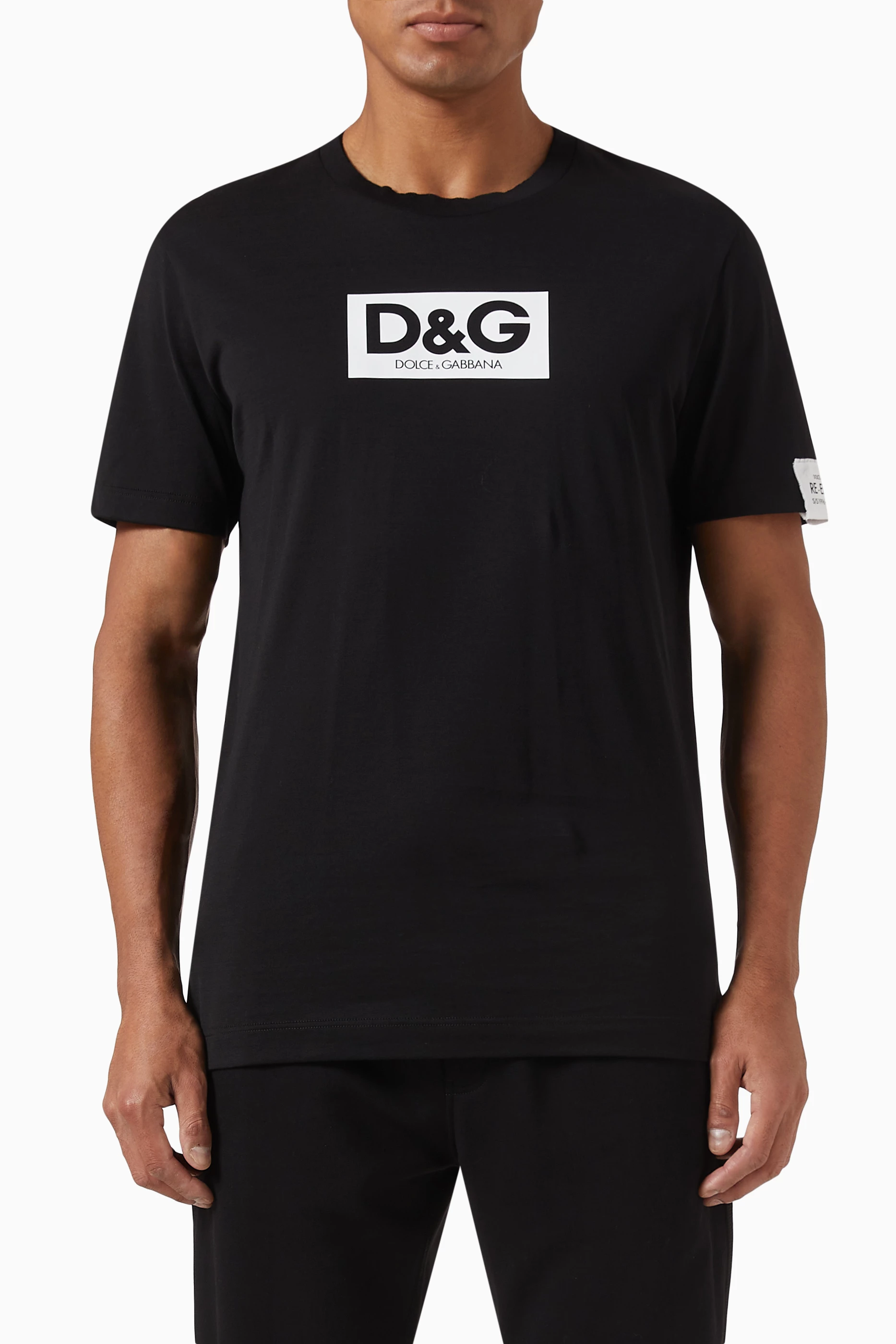 Dolce & Gabbana Re-Edition2023 Tシャツ ドルガバ Dolce & Gabbana Re-Edition 2023 Print T-shirt | Black | FARFETCH