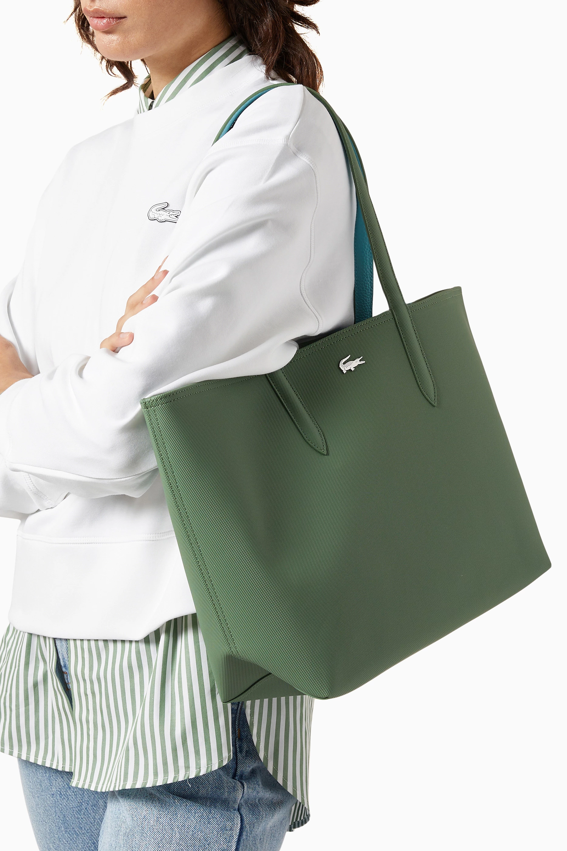 Lacoste green bag new arrivals