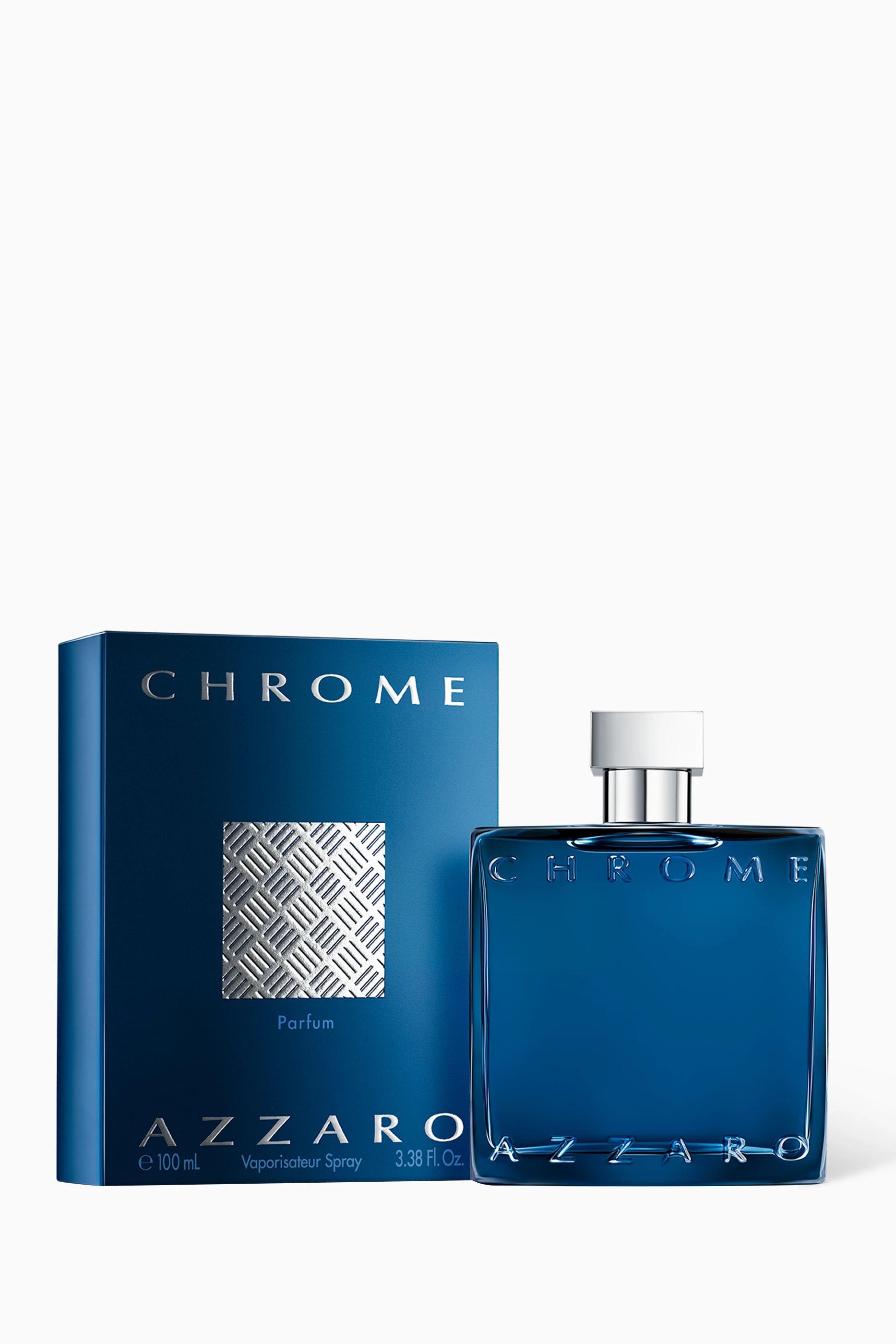 Buy AZZARO Colourless Chrome Eau de Parfum 100ml For Men Online Ounass Bahrain
