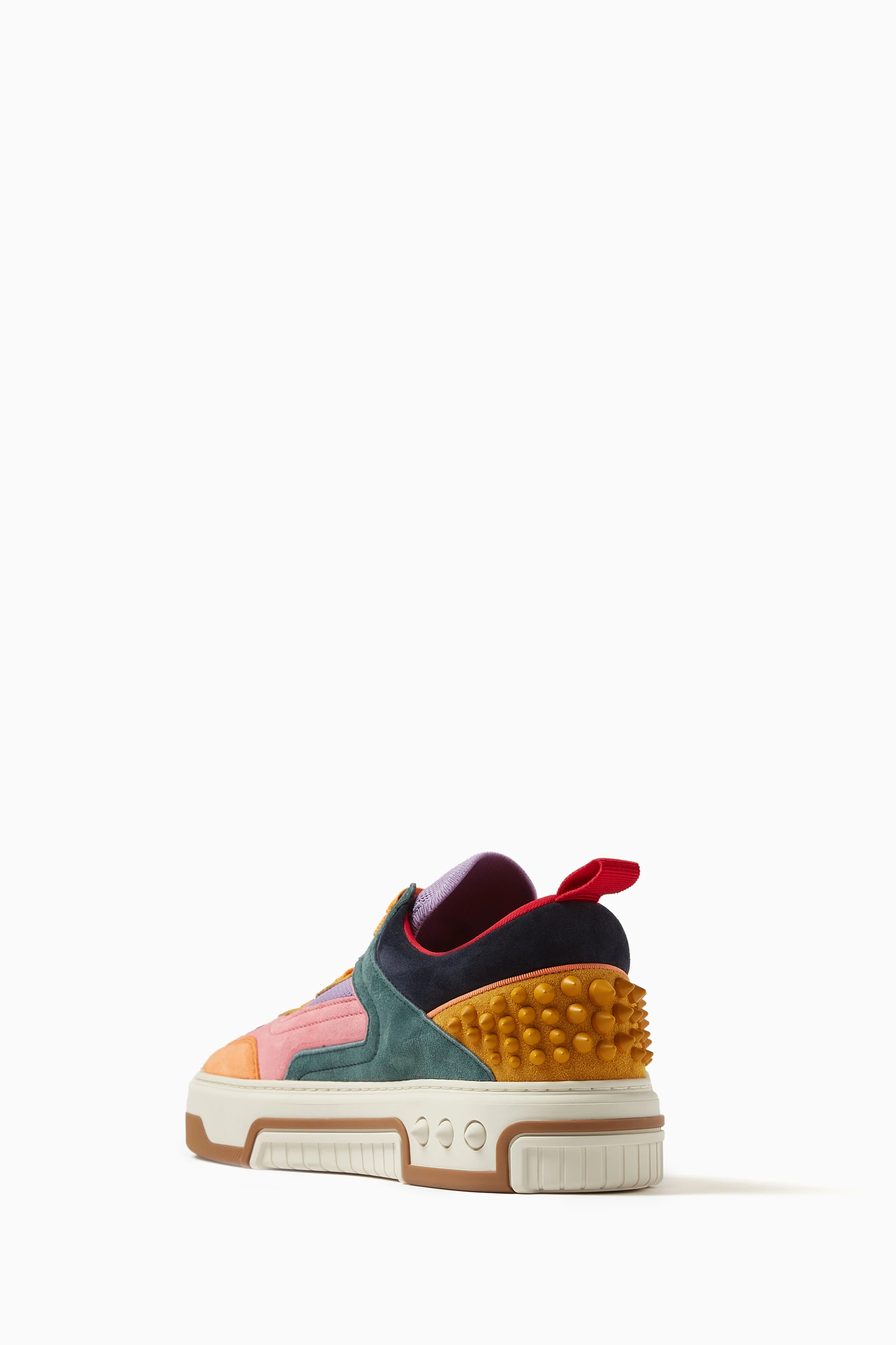 Buy Christian Louboutin Multicolour Astroloubi Low-top Sneakers in