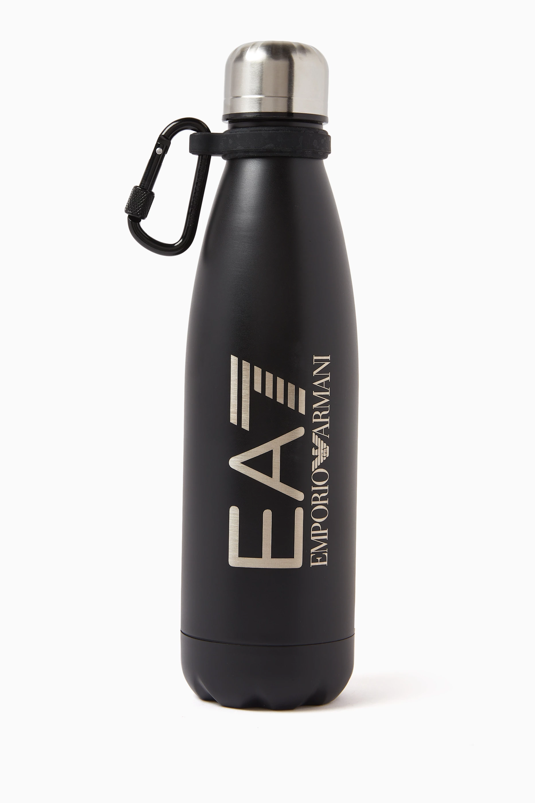 Buy Emporio Armani Black EA7 Thermal Water Bottle in Stainless Steel 500ml For Men Online Ounass Bahrain