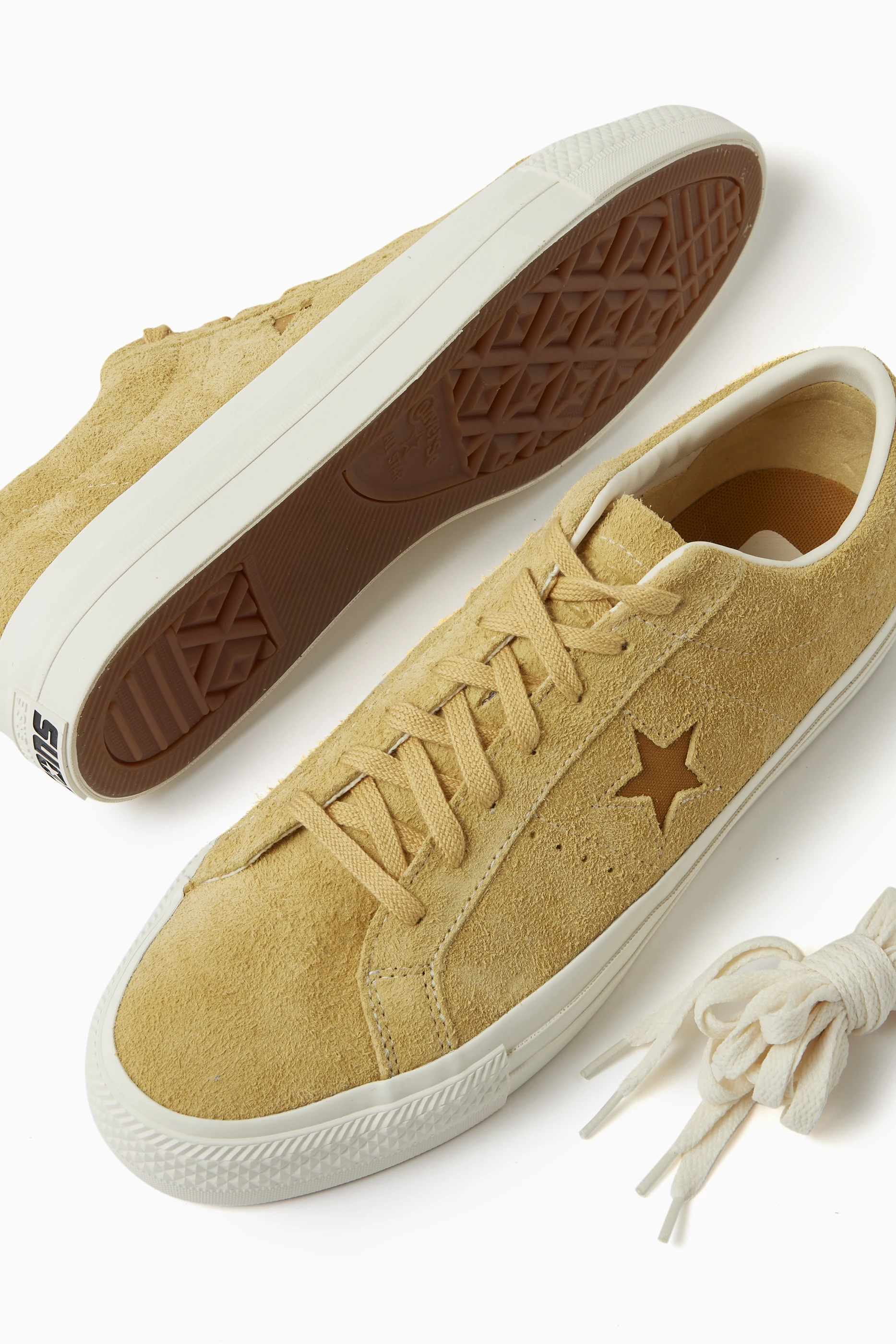 Khaki suede converse deals