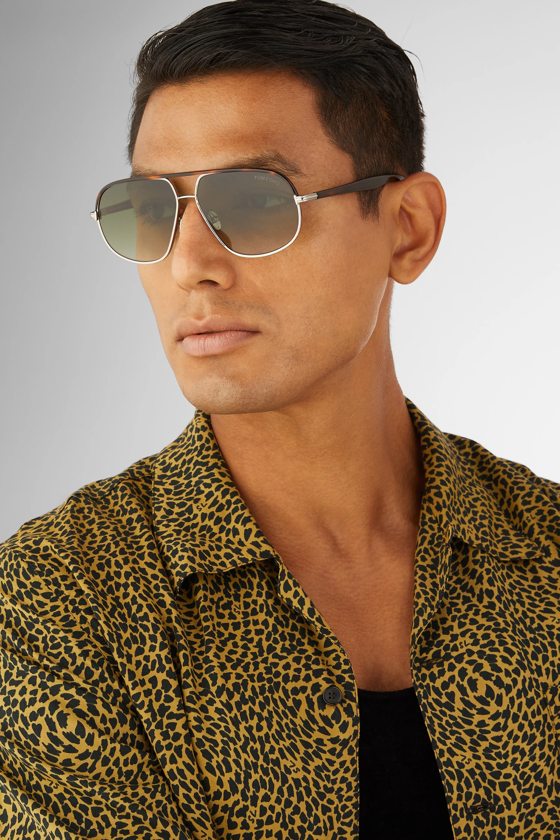 Buy TOM FORD Multicolour Maxwell Sunglasses in Metal For Men Online Ounass Bahrain