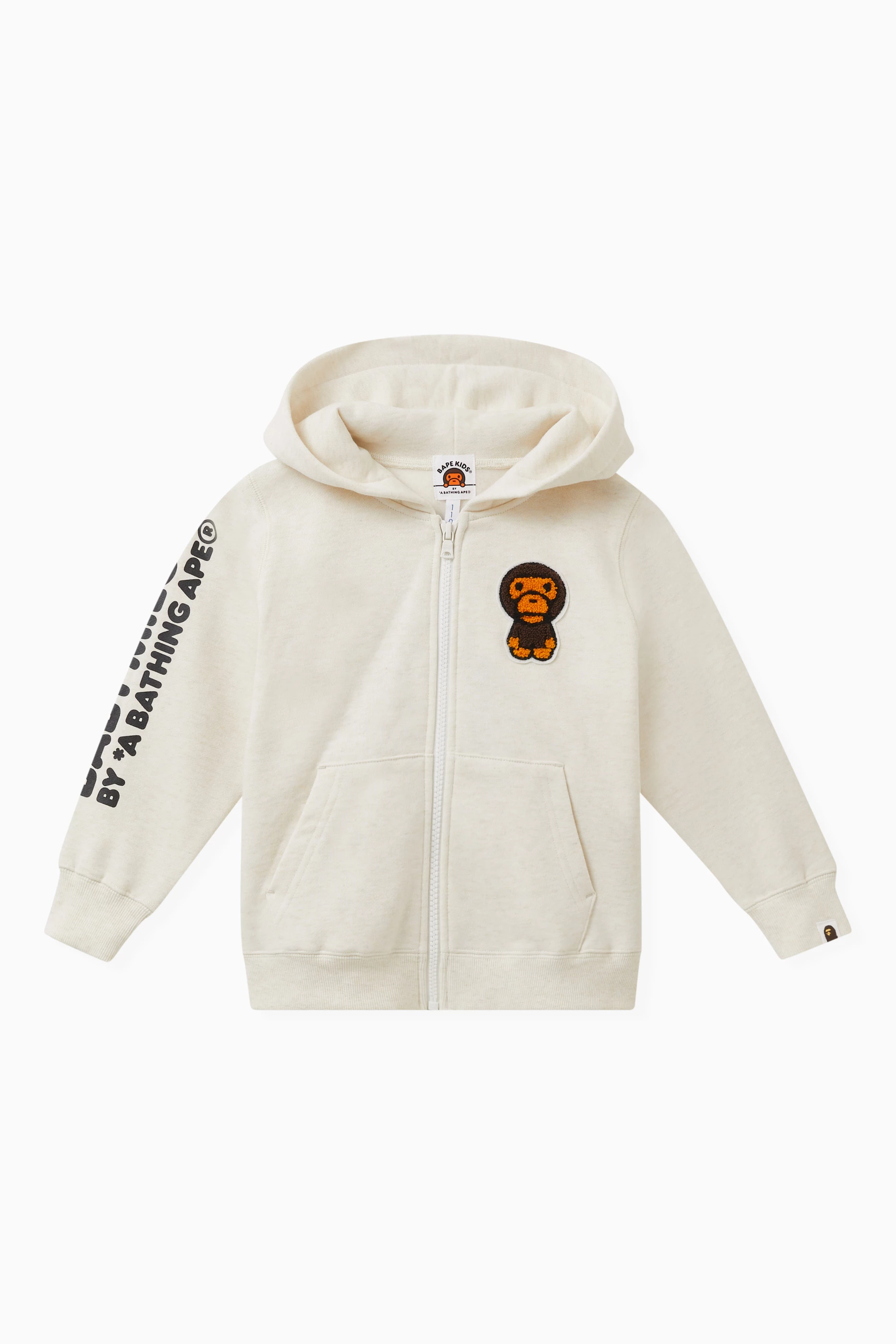 A bathing ape white hoodie online